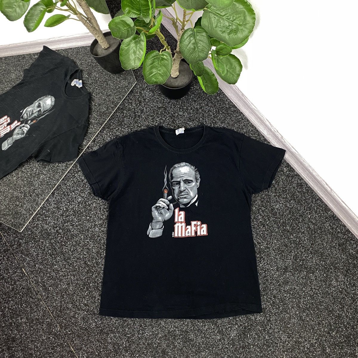 Vintage THE GOD FATHER VINTAGE T-SHIRT MAFIA Size US M / EU 48-50 / 2 - 2 Thumbnail