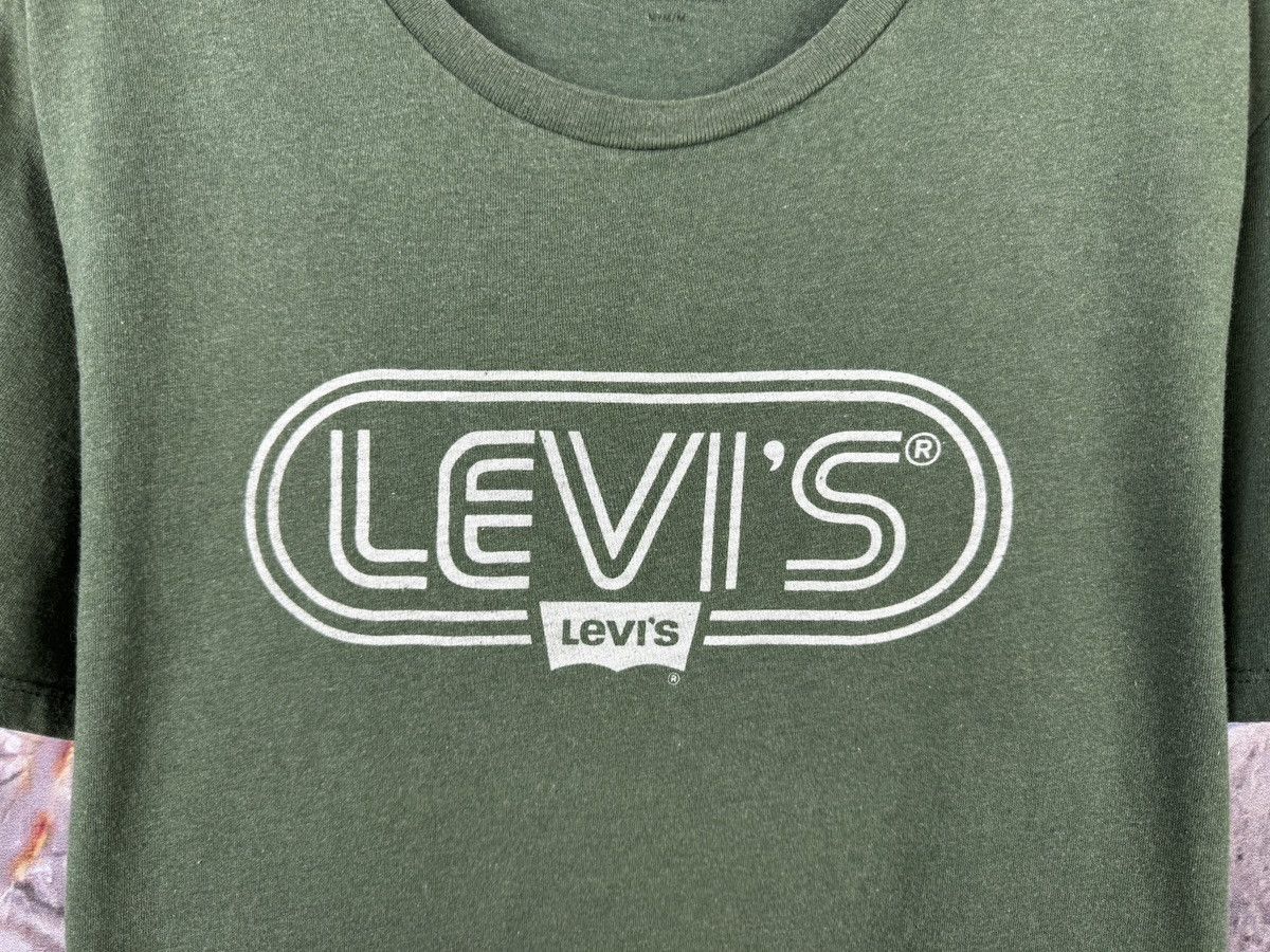 Levi's Men’s Levi’s T-Shirt Green Streetwear Size M Size US M / EU 48-50 / 2 - 6 Thumbnail