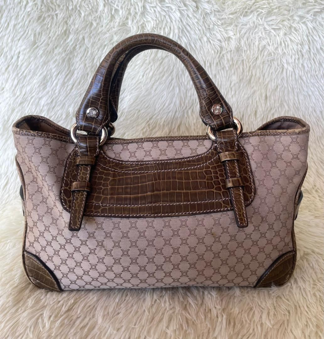Celine 2008 Celine Macadam Canvas Boogie Handbag Size ONE SIZE - 5 Thumbnail