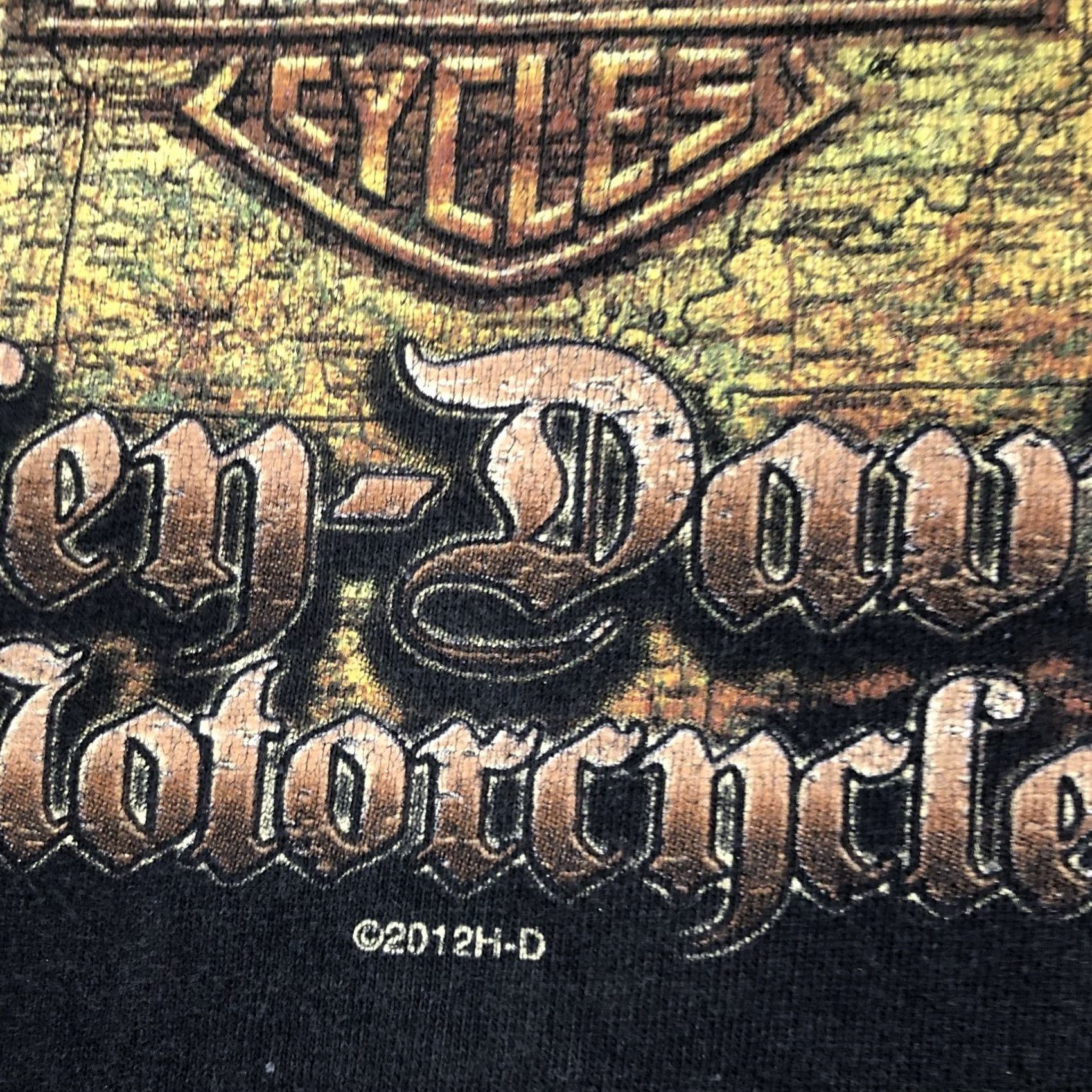 Harley Davidson VINTAGE Harley-Davidson Shirt XL Mens Black Short Sleeve Live To Ride Bowling Green KY 2012 Size US XL / EU 56 / 4 - 2 Thumbnail
