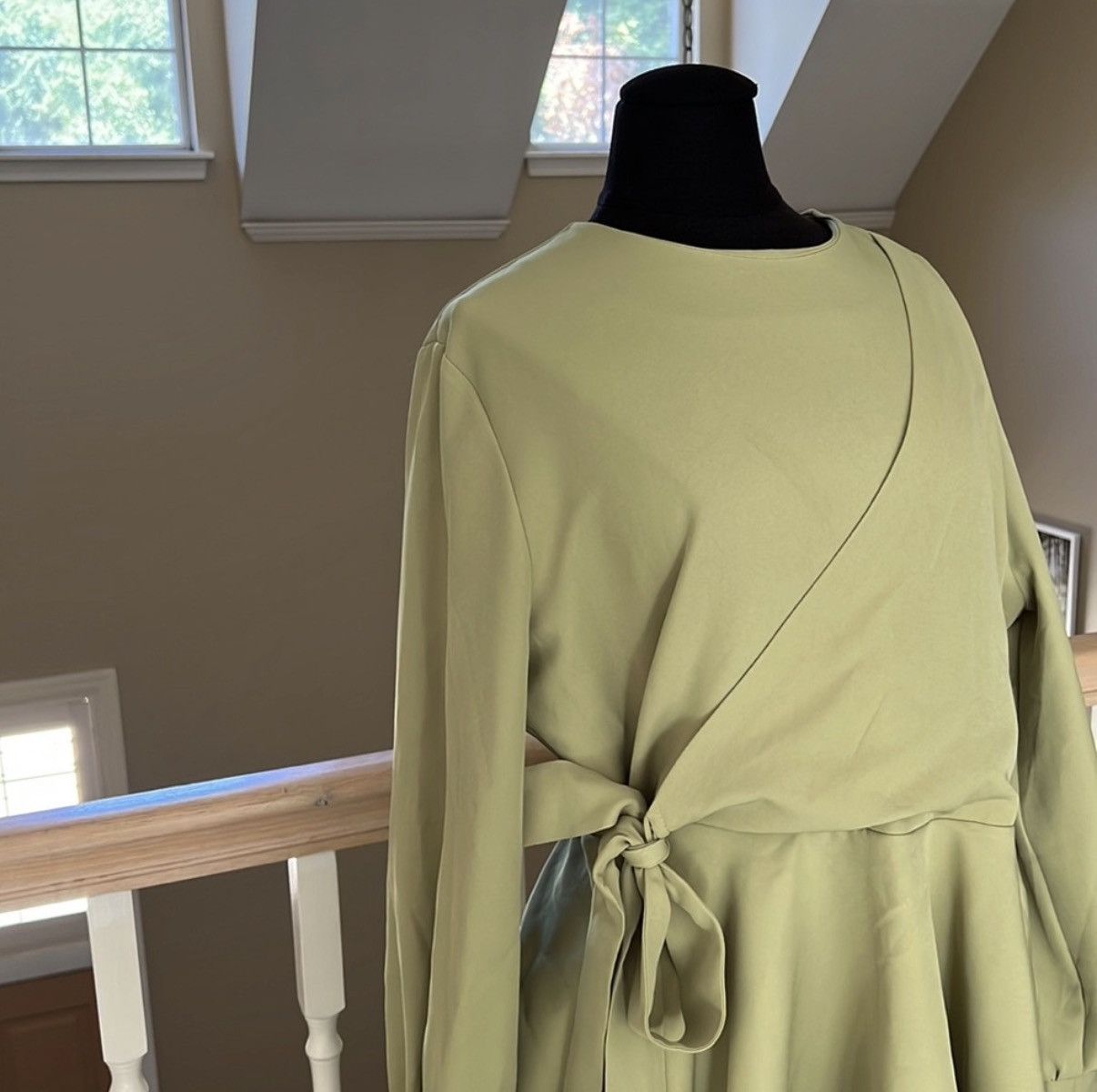 Other Refka Pistachio Green Peplum Blouse Size 12 New With Tags Size XL / US 12-14 / IT 48-50 - 2 Thumbnail