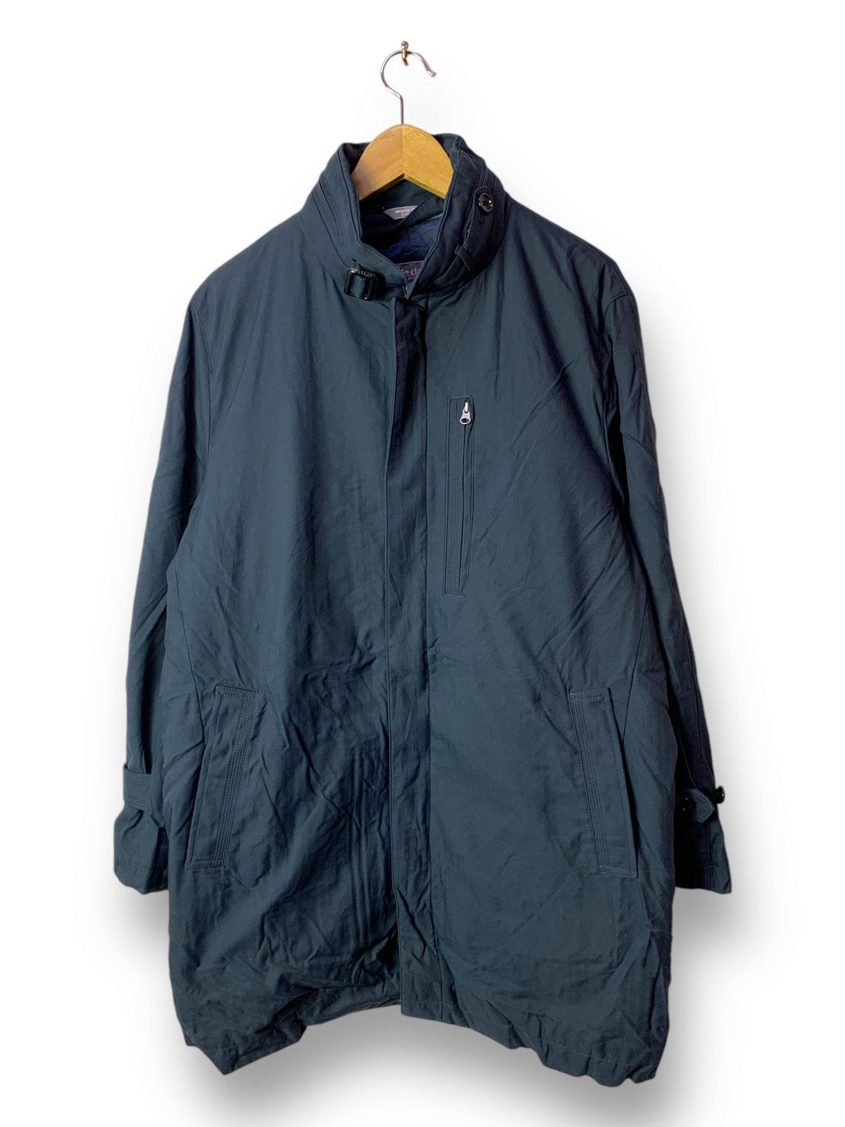 Steals! Marie Claire Homme Casual Trench Coat Jacket