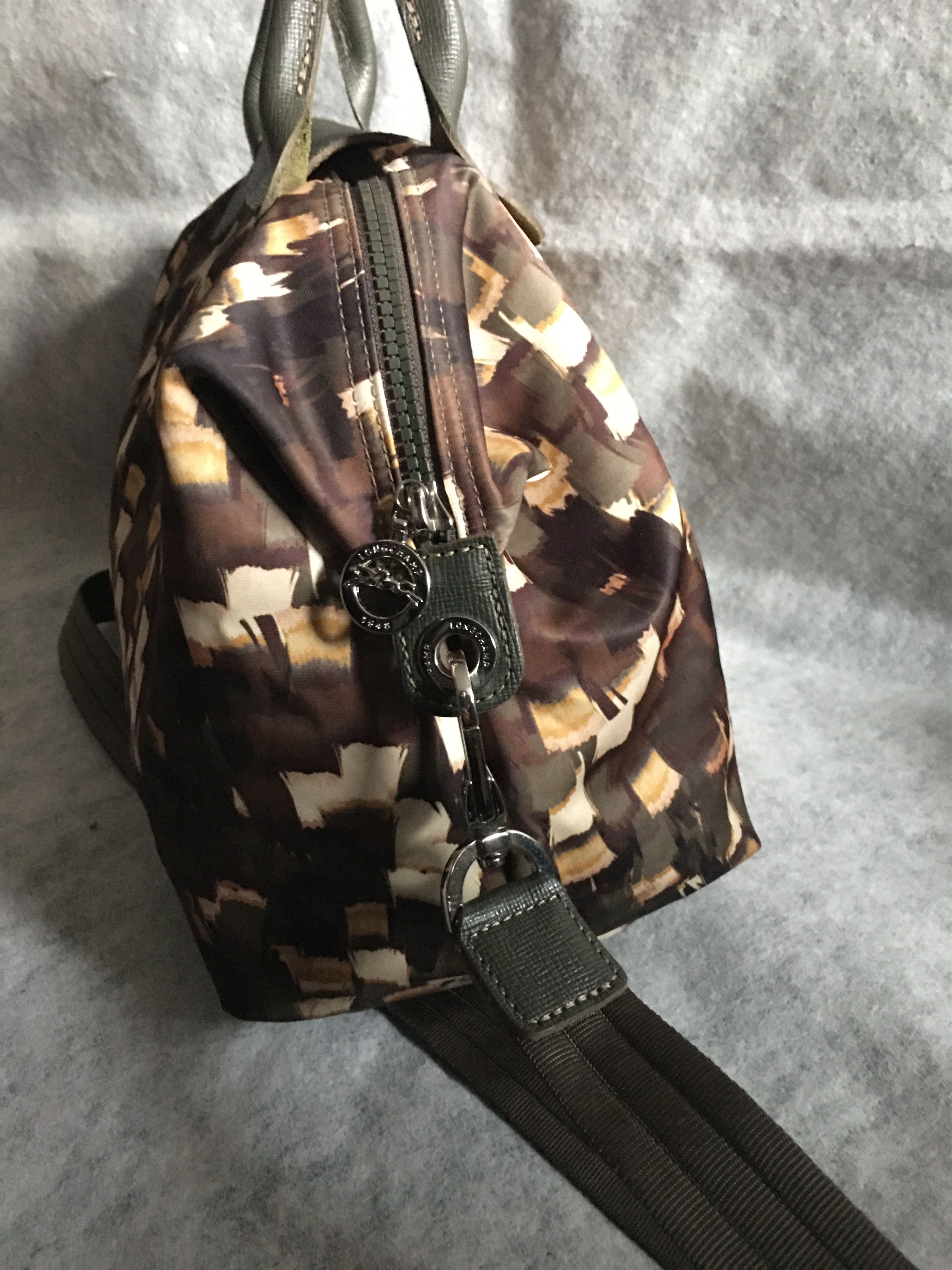 Longchamp LONGCHAMP Le Pliage Neo Khaki Green Bag Limited Size ONE SIZE - 10 Thumbnail