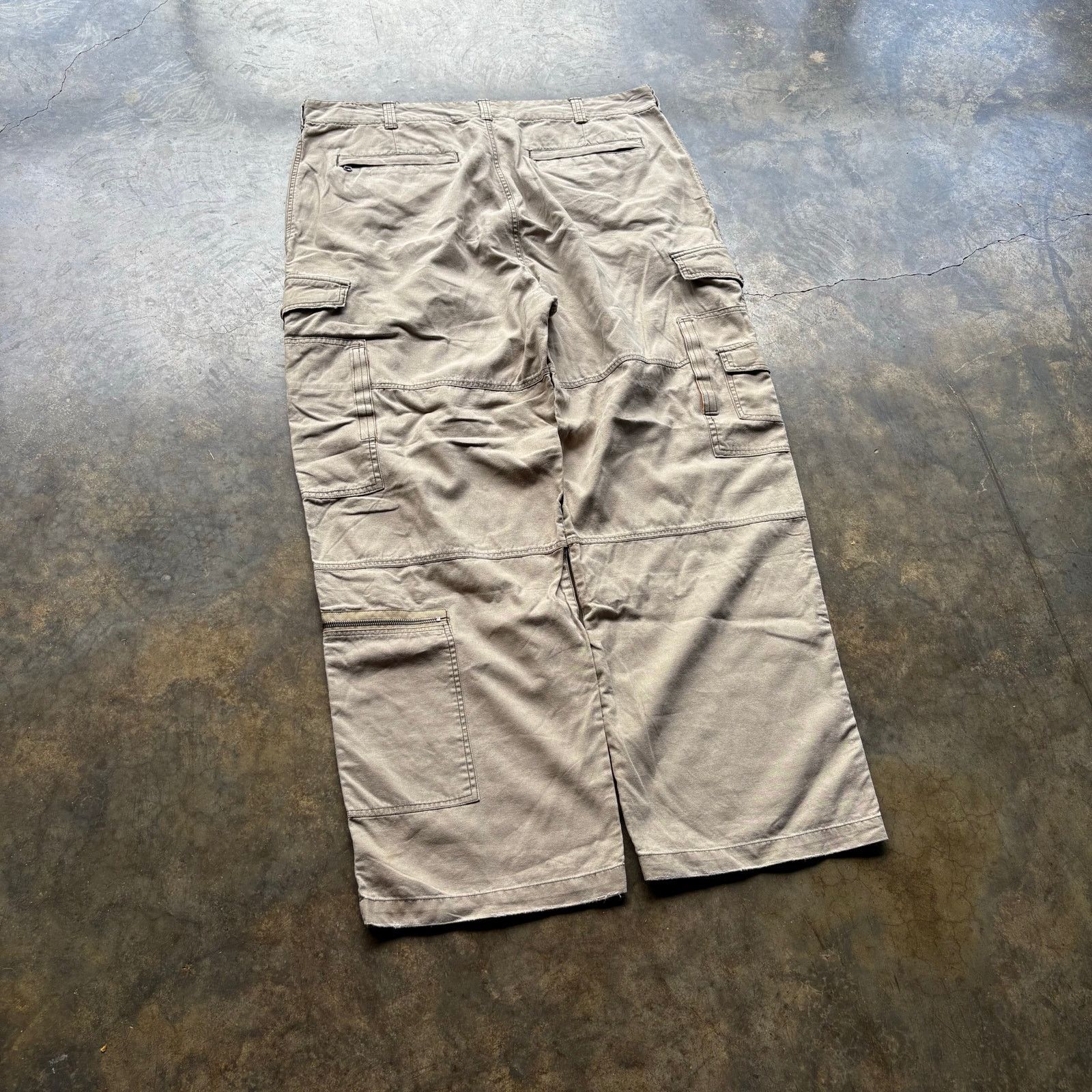 Bugle Boy Crazy Vintage Bugle Boy Military Style Baggy Trousers Size US 42 / EU 58 - 2 Thumbnail