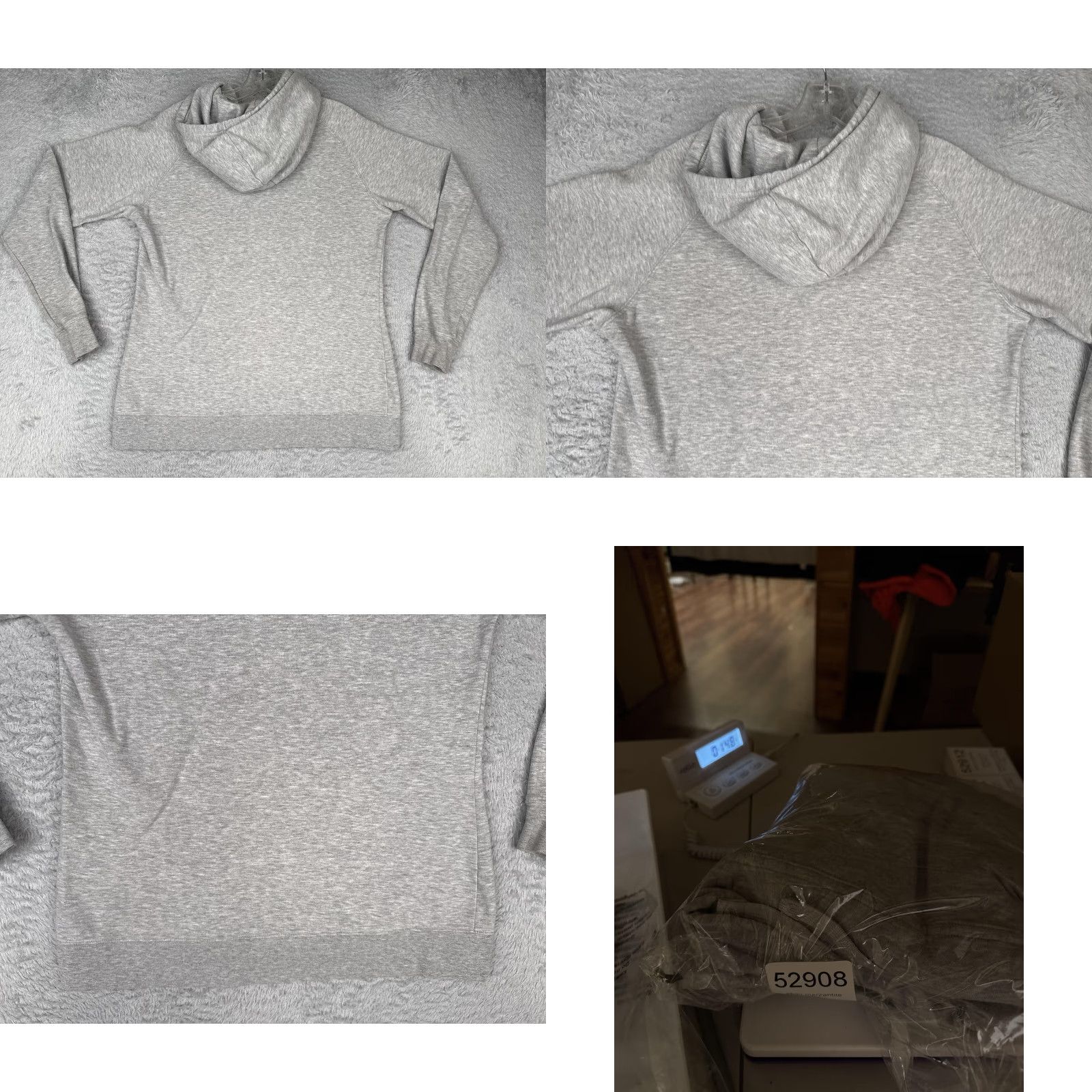The North Face The North Face Hoodie Womens Large Gray Pullover Half Dome Logo Sweatshirt Womens Size L / US 10 / IT 46 - 9 Thumbnail
