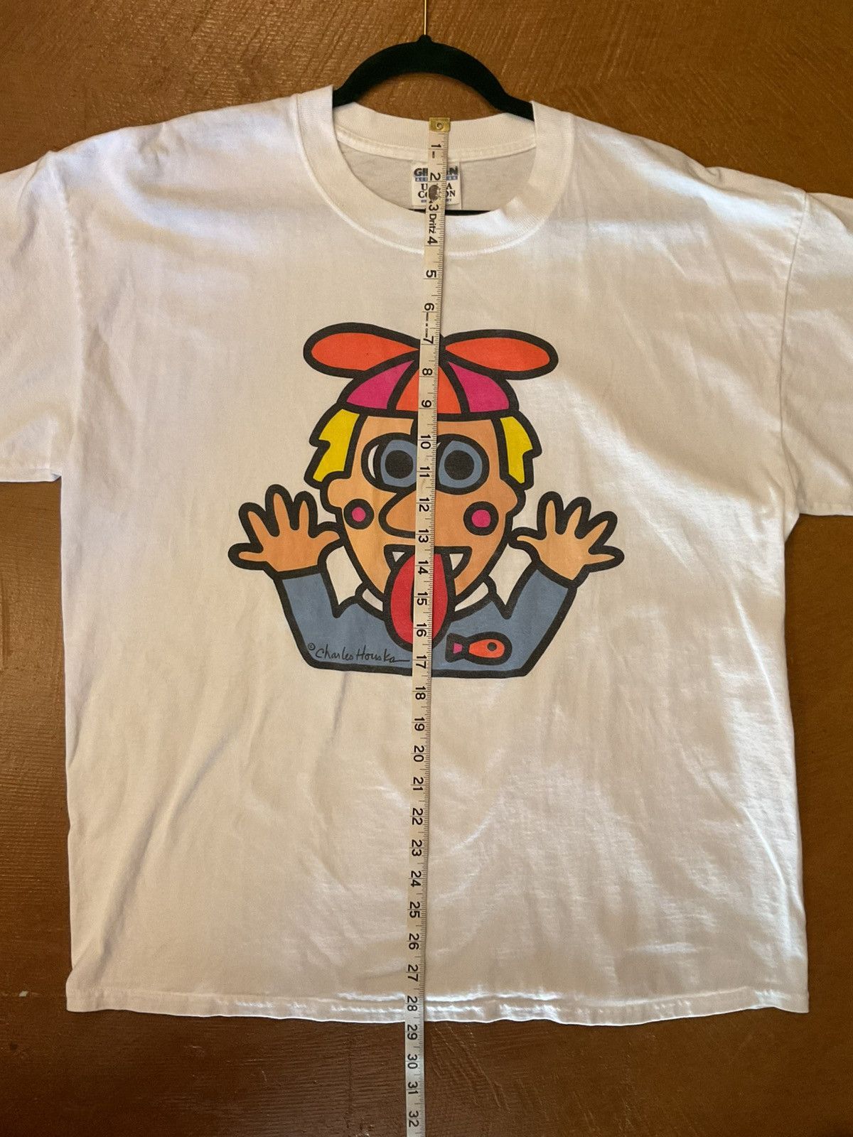 Gildan Rare Vintage Charles Houska Art Size US XL / EU 56 / 4 - 3 Thumbnail