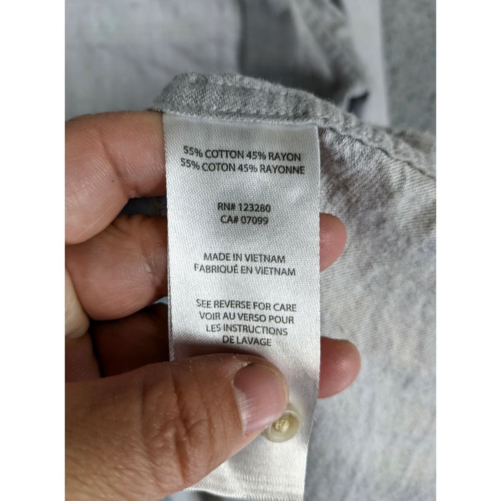 TravisMathew Travis Mathers Shirt L light gray stripe button Up pockets Casual Men's Size Size US L / EU 52-54 / 3 - 8 Thumbnail