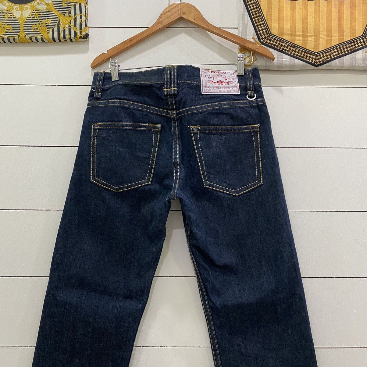 Japanese Brand × Seditionaries × Vintage Vintage Co&Lu Coandlu Spell Out Japanese Denim Jeans Size US 32 / EU 48 - 5 Thumbnail