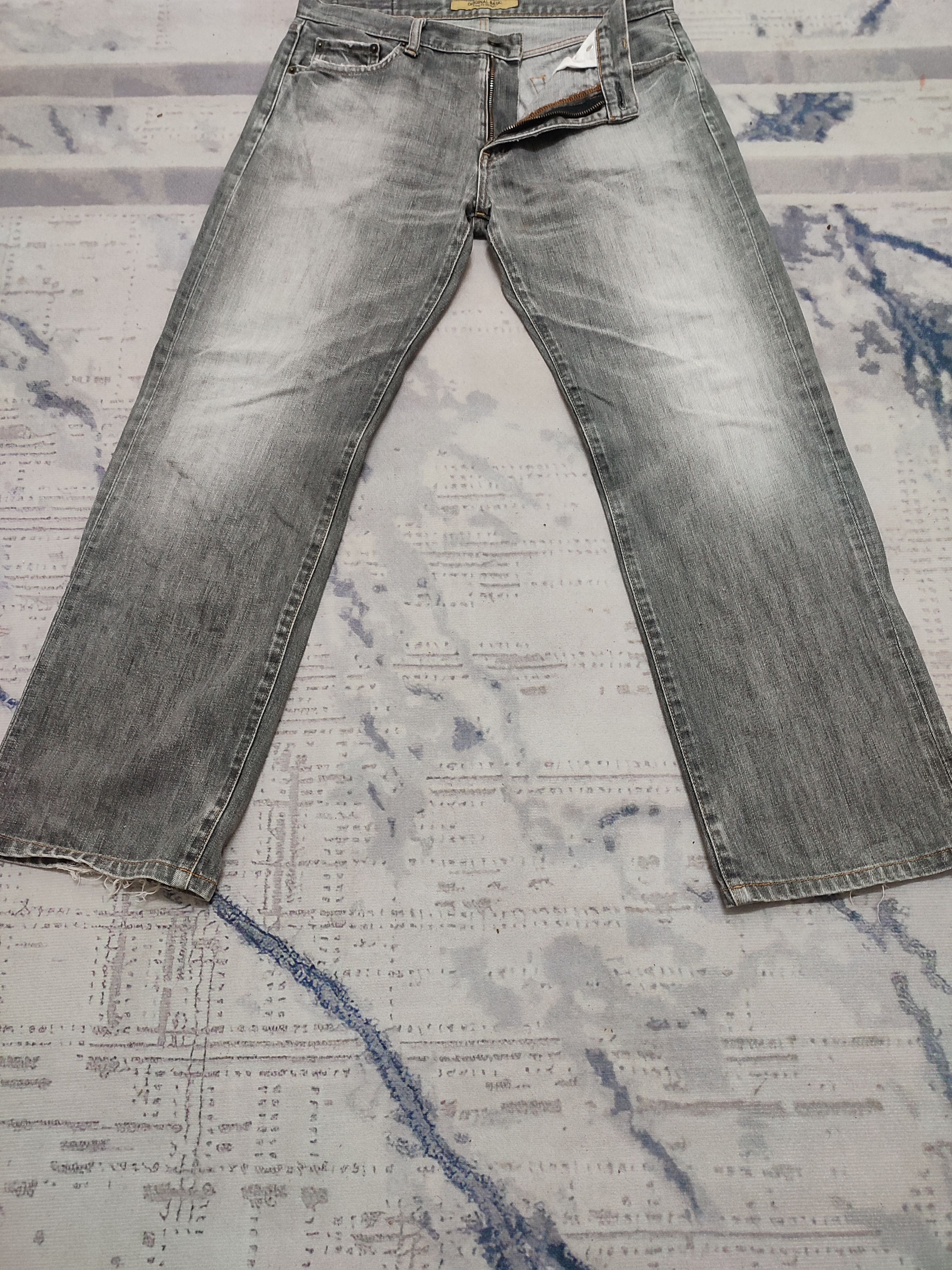 Japanese Brand 💥 Baggy 💥 Vintage S003 Uniqlo Denim Size US 35 - 9 Thumbnail