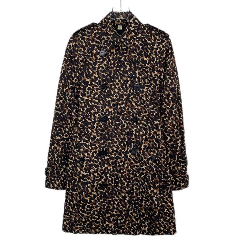 Burberry Burberry Brown Leopard Trench Coat Size US XS / EU 42 / 0 - 1 Thumbnail