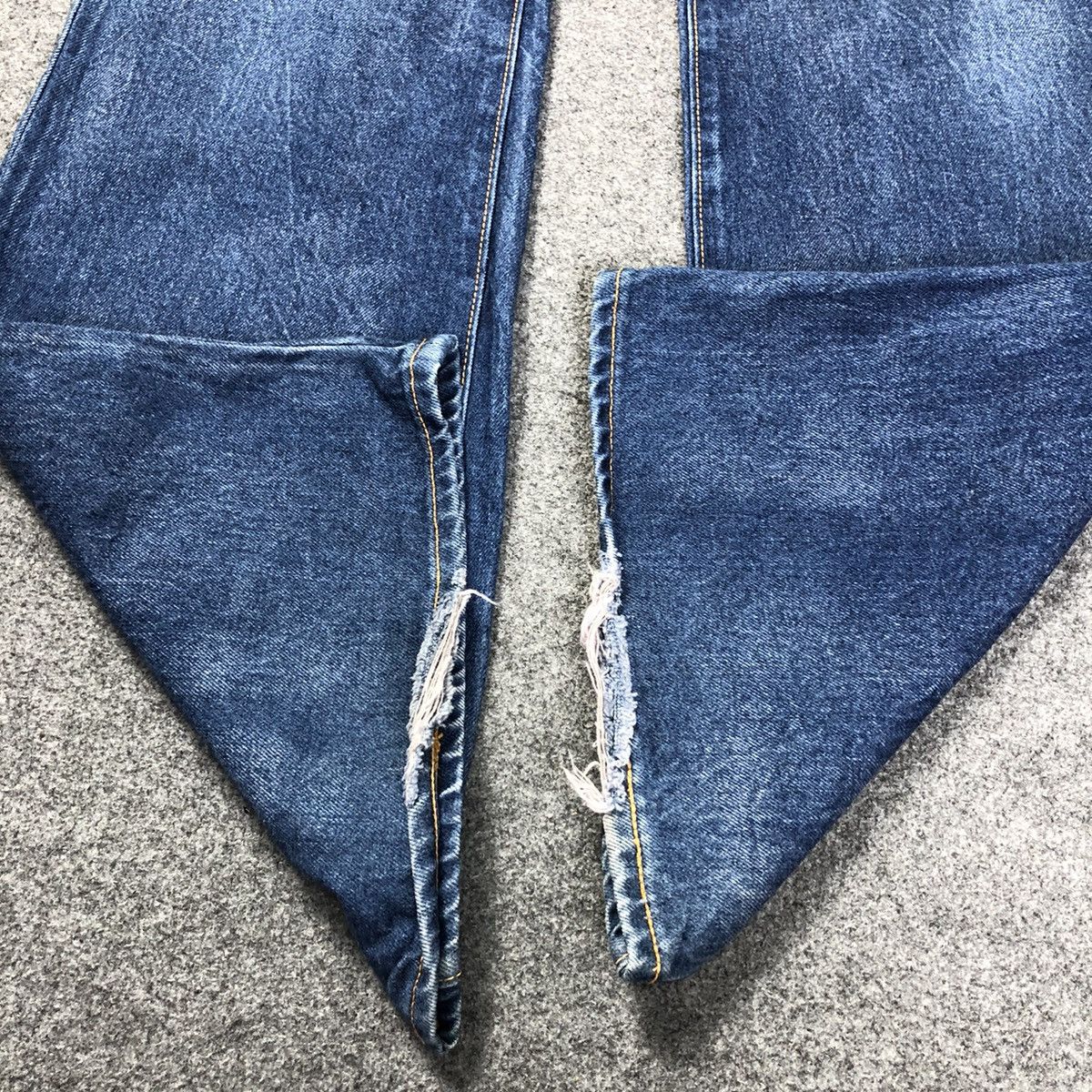 Edwin 🔥Rare🔥 Vintage 80s EDWIN Flare Bootcut Denim Jeans Size US 31 - 11 Thumbnail