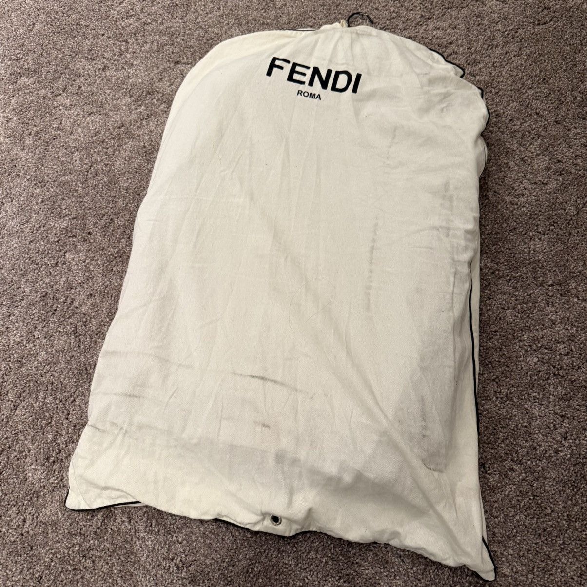 Fendi Fendi FF logo all over bomber jacket velvet logo bug eyes Size US L / EU 52-54 / 3 - 2 Thumbnail