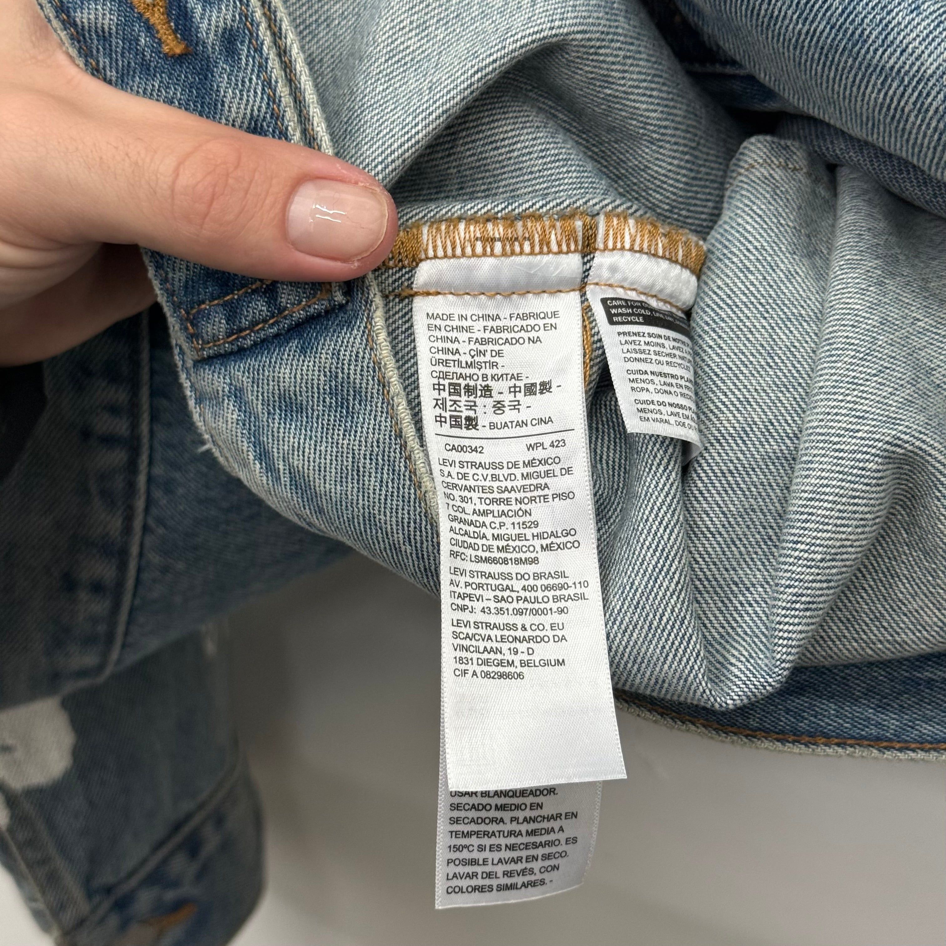 DENIM TEARS Denim Tears Levis Denim Jacket - Size XL Size US XL / EU 56 / 4 - 3 Thumbnail