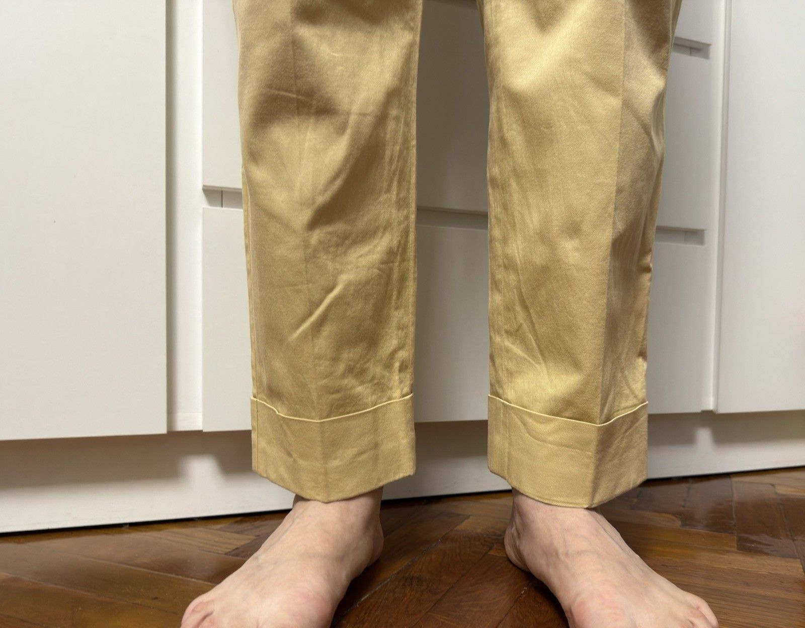 Dolce & Gabbana Dolce & Gabbana D&G Basic Chinos Cropped Pants Womens Size 28" / US 6 / IT 42 - 3 Thumbnail