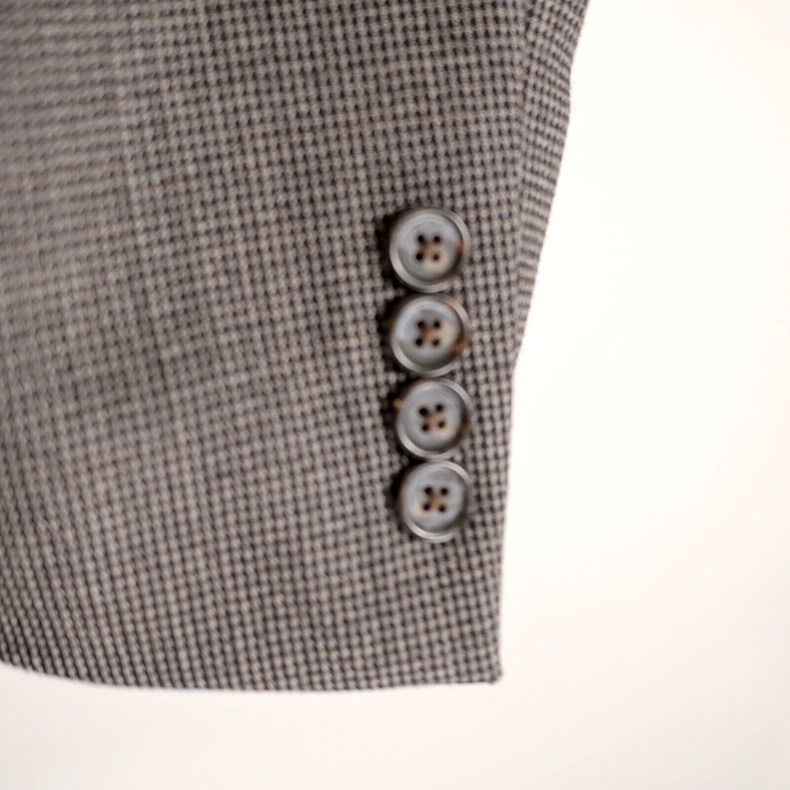 Lauren Ralph Lauren Lauren Ralph Lauren Thick Wool Wool Black Gray Tan Check 2 B Size 46L - 4 Thumbnail