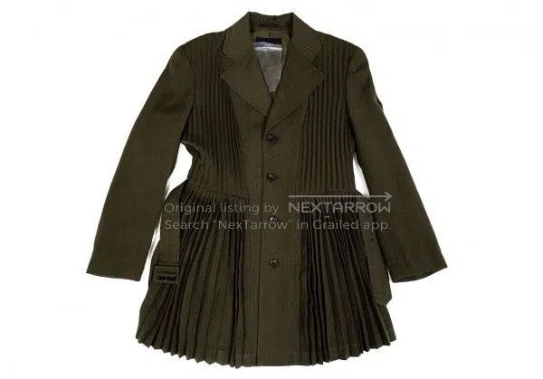 Comme des Garcons Comme Des Garcons Pleated decorative jacket Size M / US 6-8 / IT 42-44 - 1 Thumbnail