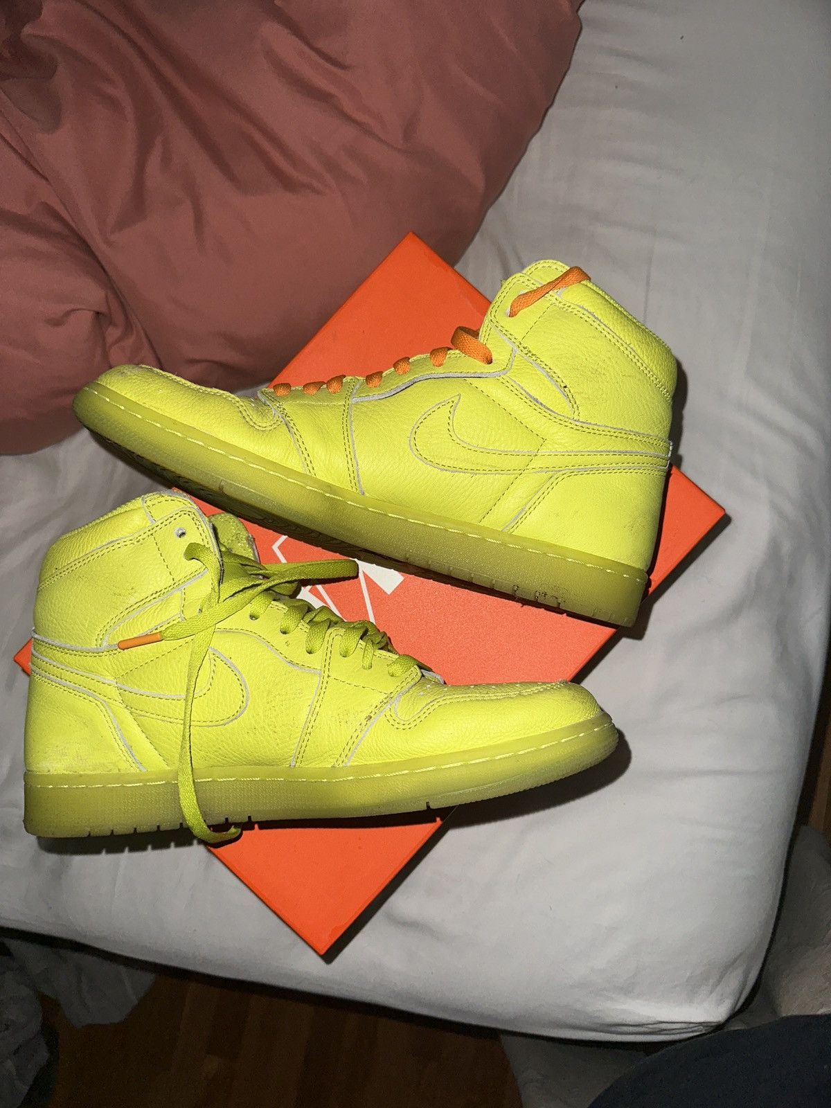 Jordan Brand Air Jordan 1 retro high og g8rd ‘cyber’ GATORADE Size US 10.5 / EU 43-44 - 4 Thumbnail