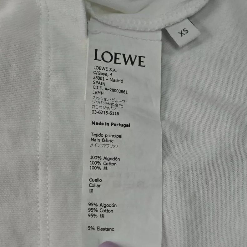 Loewe loewe white short sleeves 2504-Nextarrow Size US XS / EU 42 / 0 - 6 Thumbnail