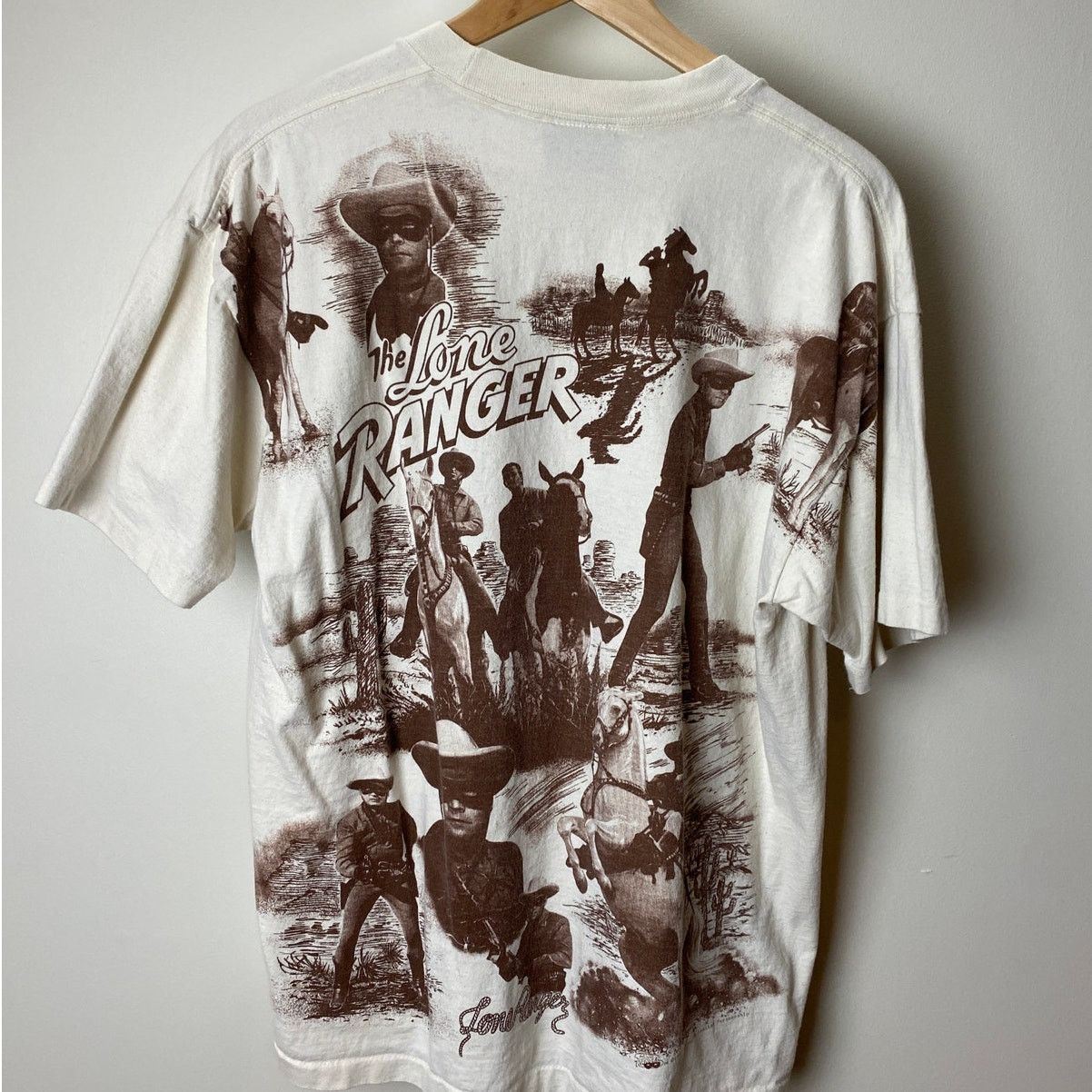 Vintage Vintage 1992 The Lone Ranger AOP Tee - XL - Marlin Tease Size US XL / EU 56 / 4 - 6 Thumbnail