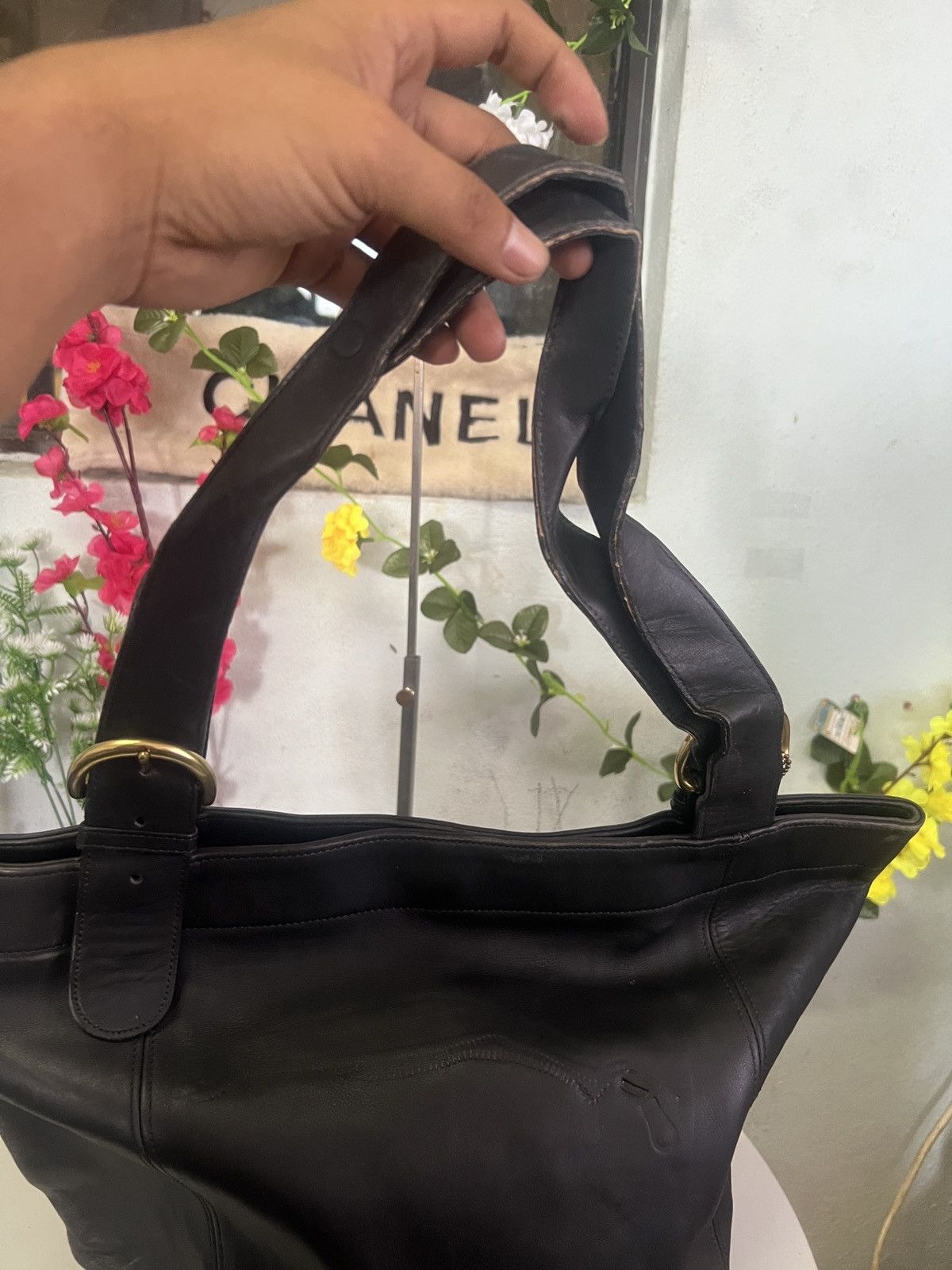 Coach × Leather × Vintage Vintage Coach Full Leather Size ONE SIZE - 5 Thumbnail