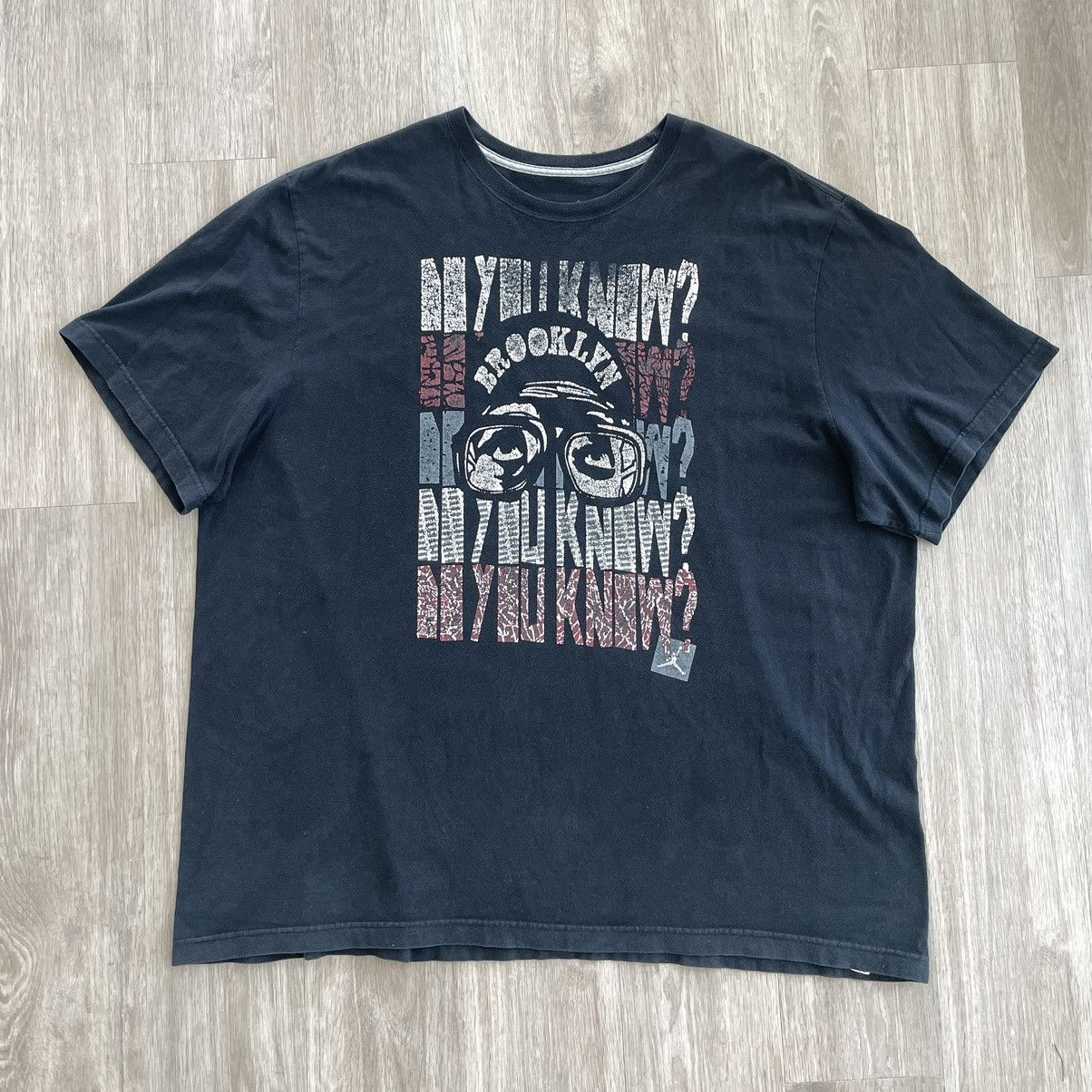 Jordan Brand × Nike × Vintage Jordan x Spike Lee Do You Know Tee Size US XXL / EU 58 / 5 - 1 Thumbnail
