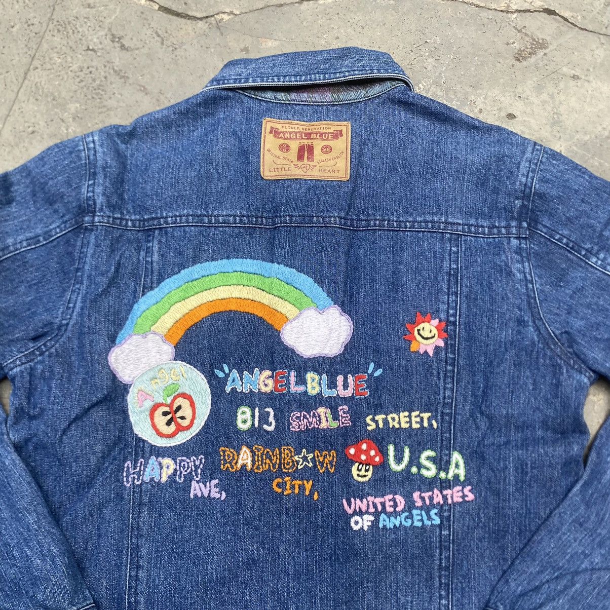 Angel Blue Angel Blue Embroidered Denim jacket Size US M / EU 48-50 / 2 - 8 Thumbnail