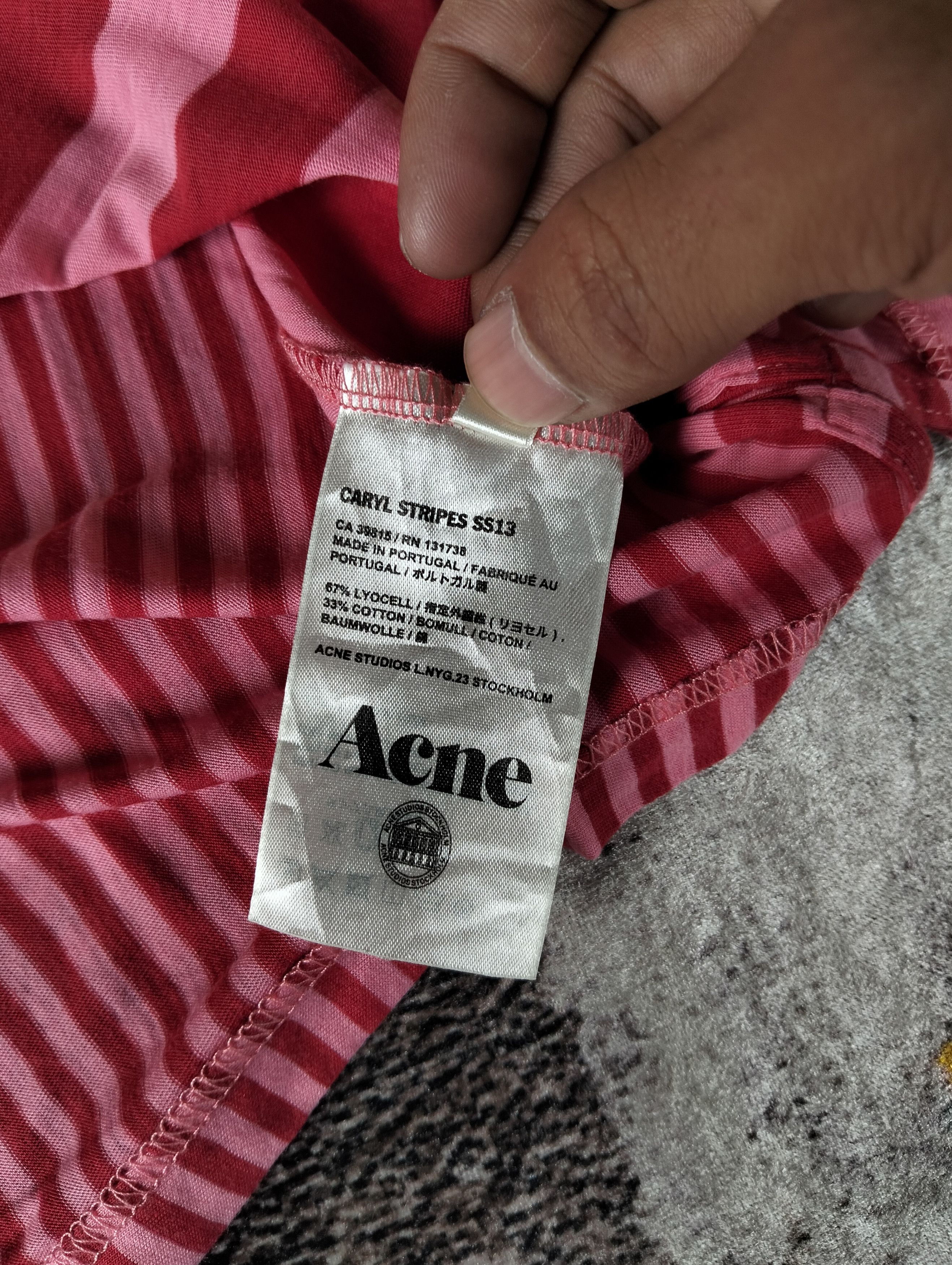 Acne Studios Acne Studios SS13 Caryl Stripes Sleeveless Size US XS / EU 42 / 0 - 8 Thumbnail