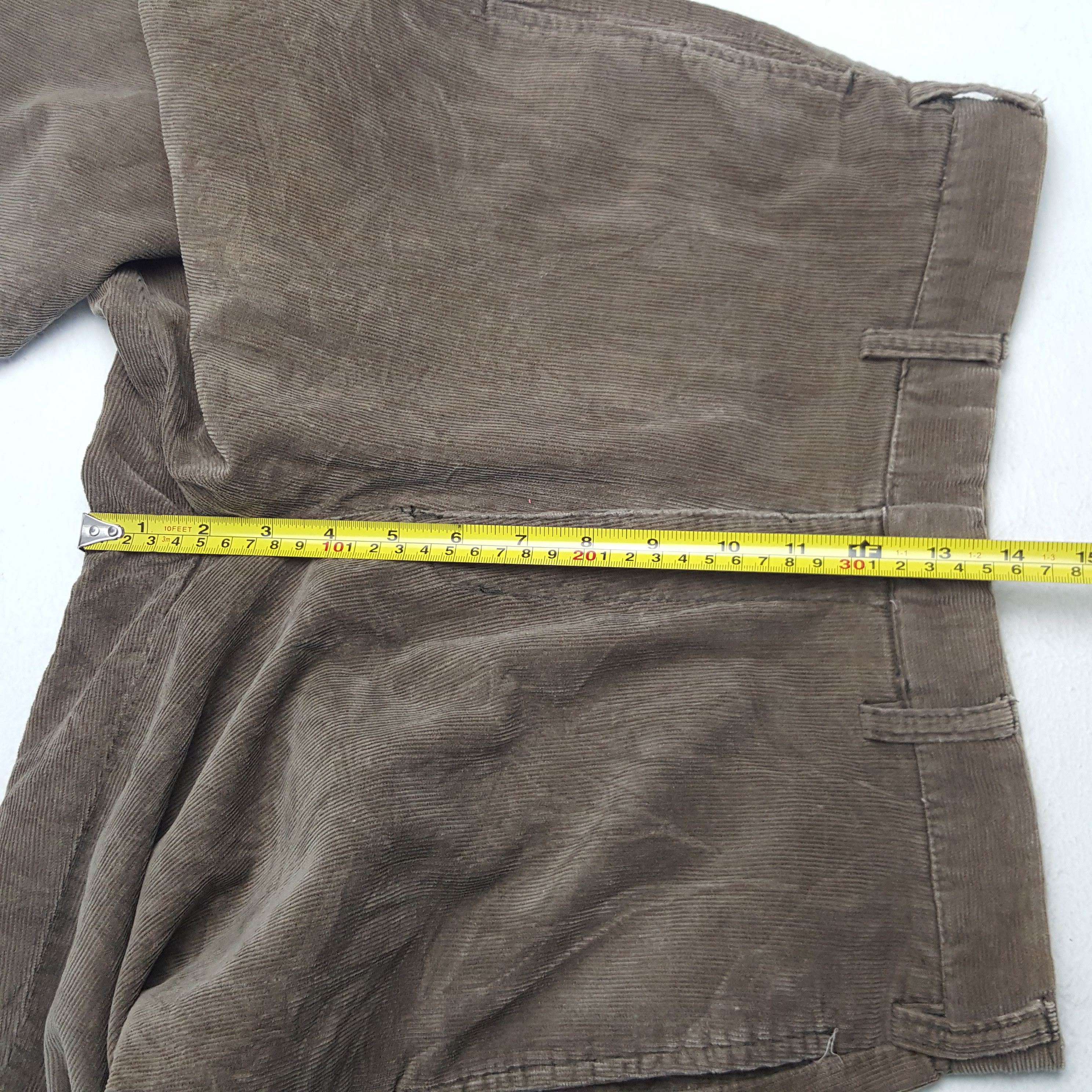 Stussy × Vintage Vintage Stussy USA Corduroy Custom Art Logo Pants Size US 29 - 8 Thumbnail