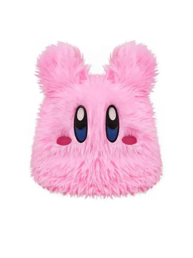 Japanese Brand × Vintage Y2K Fluffy Eyes Pink Kirby Hat Cute Kawaii Size ONE SIZE - 1 Thumbnail