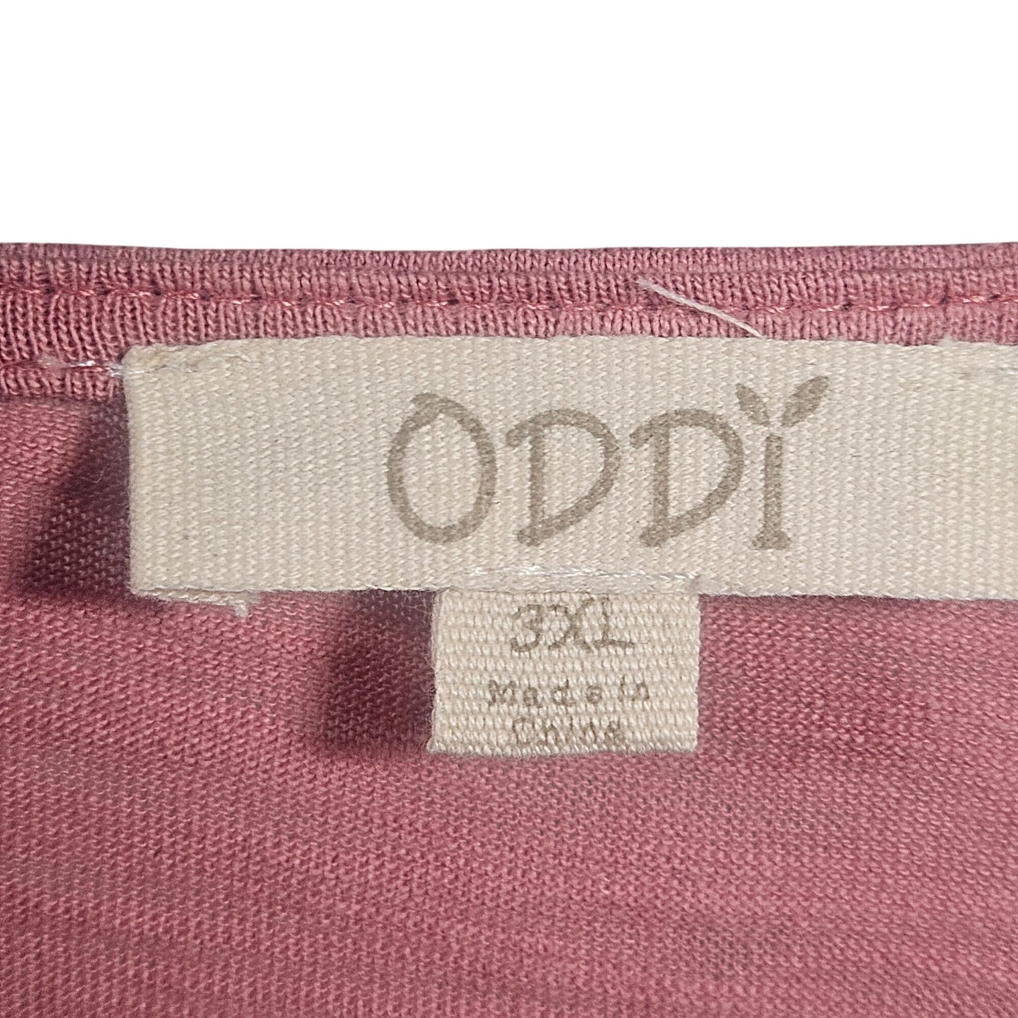 Other ODDY Mauve Woman’s Embroidered Peasant Ruffle Boho Top 3XL C Size 3XL / US 20-22 - 4 Thumbnail