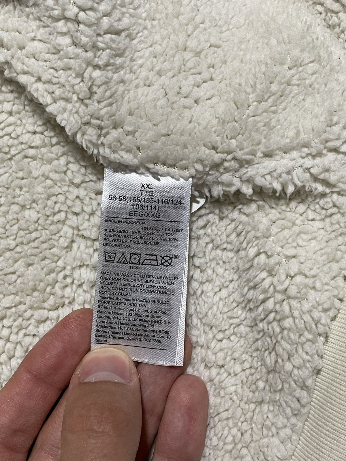 Gap Gap Fleece-Lined Hoodie Size US XXL / EU 58 / 5 - 6 Thumbnail