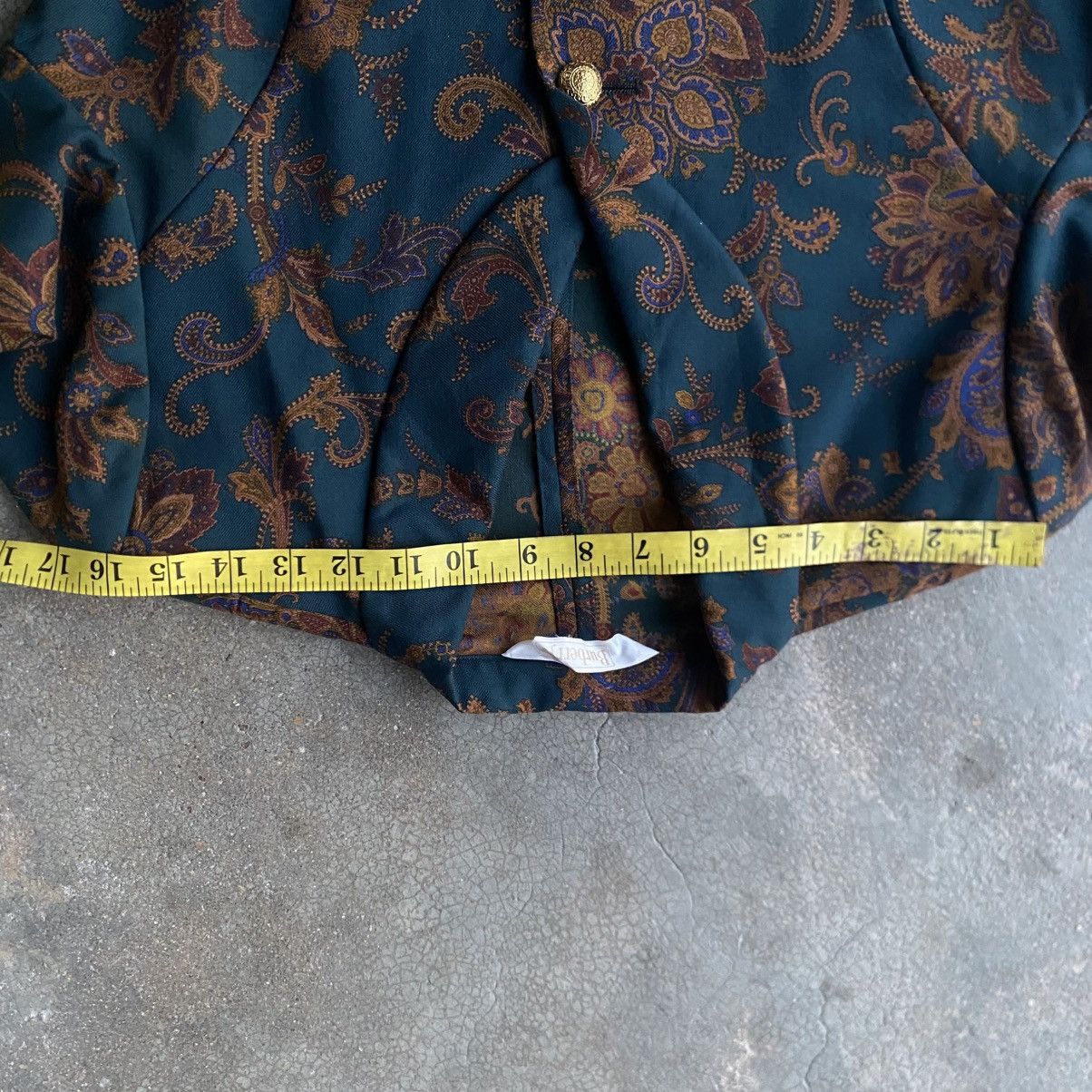 Burberry ‼️LAST DROP‼️Burberry Vintage Floral Paisley Blazer Jacket Size S / US 4 / IT 40 - 23 Thumbnail