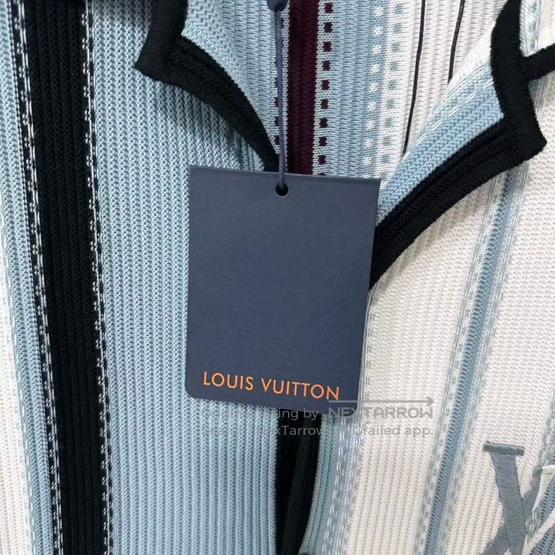 Louis Vuitton Louis Vuitton FW25 embroidered logo striped short sleeve s Size US S / EU 44-46 / 1 - 5 Thumbnail