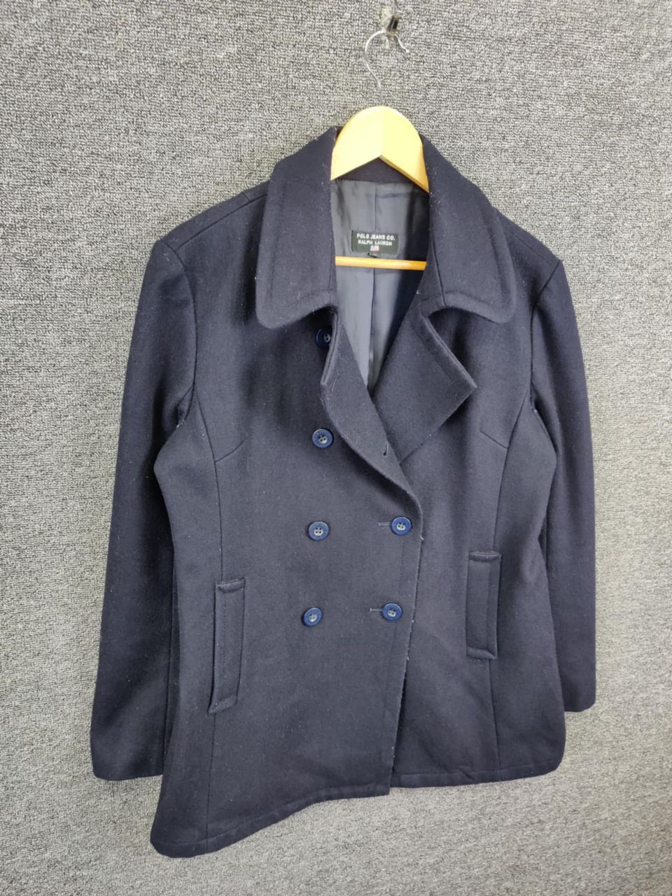 Polo Ralph Lauren Vintage Polo Jeans Ralph Lauren Wool Double Breasted Coat Size US L / EU 52-54 / 3 - 5 Thumbnail