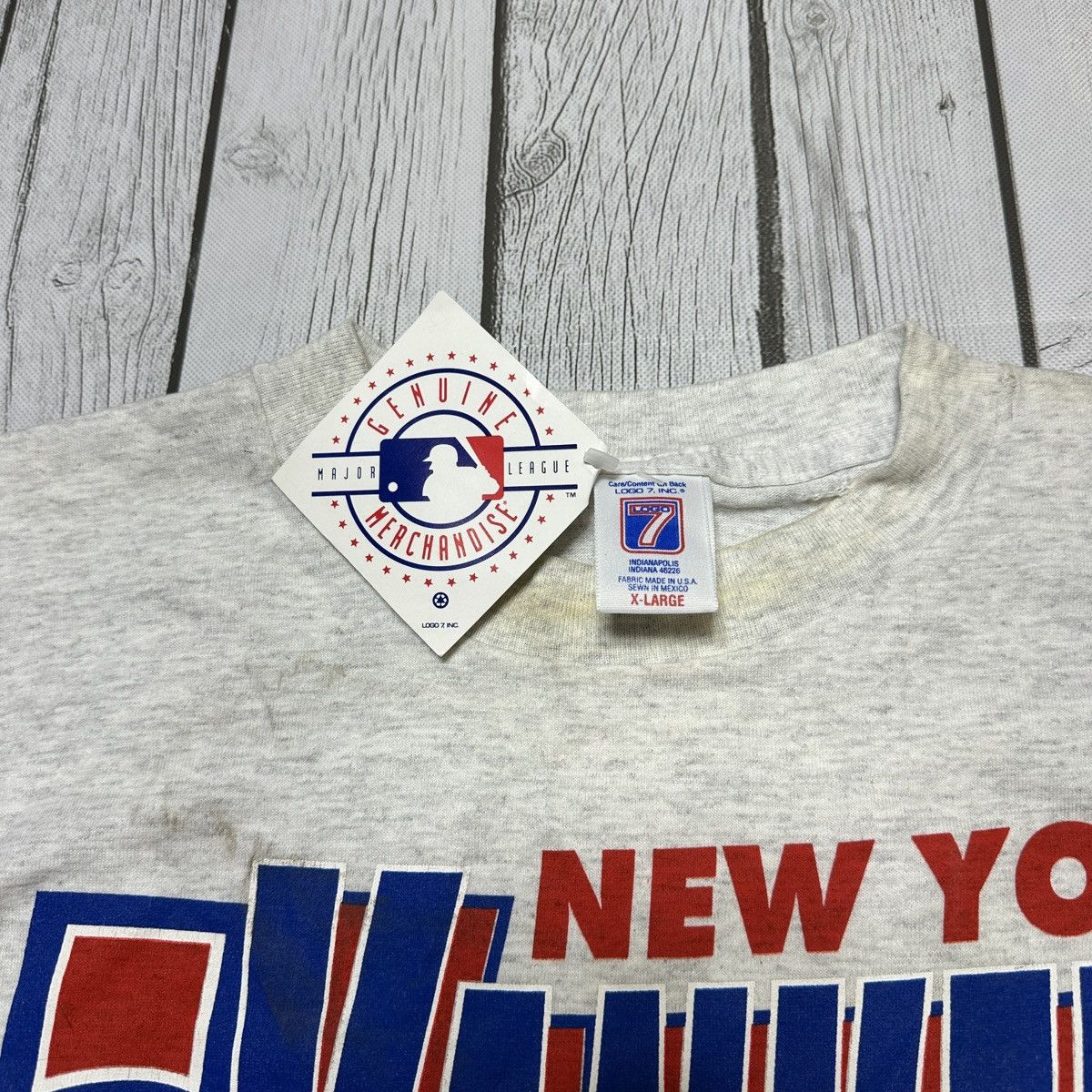 Logo 7 × MLB × Vintage Vintage New York Yankees tee Size US XL / EU 56 / 4 - 4 Thumbnail