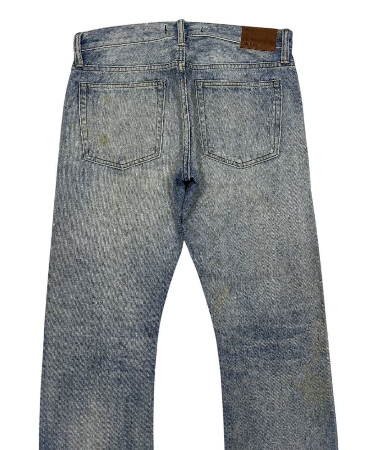 Kapital 🔥Kaihara Japanese Selvedge Denim Gap Slim Light Rip Repair Size US 31 - 5 Thumbnail
