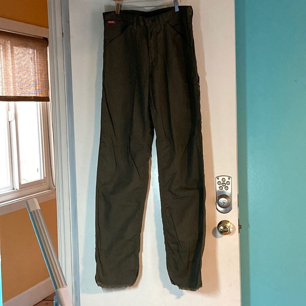 Carhartt Big Bill Flame Resistant Mens Size 34 Cargo Work Pants Slim Size US 34 / EU 50 - 2 Thumbnail
