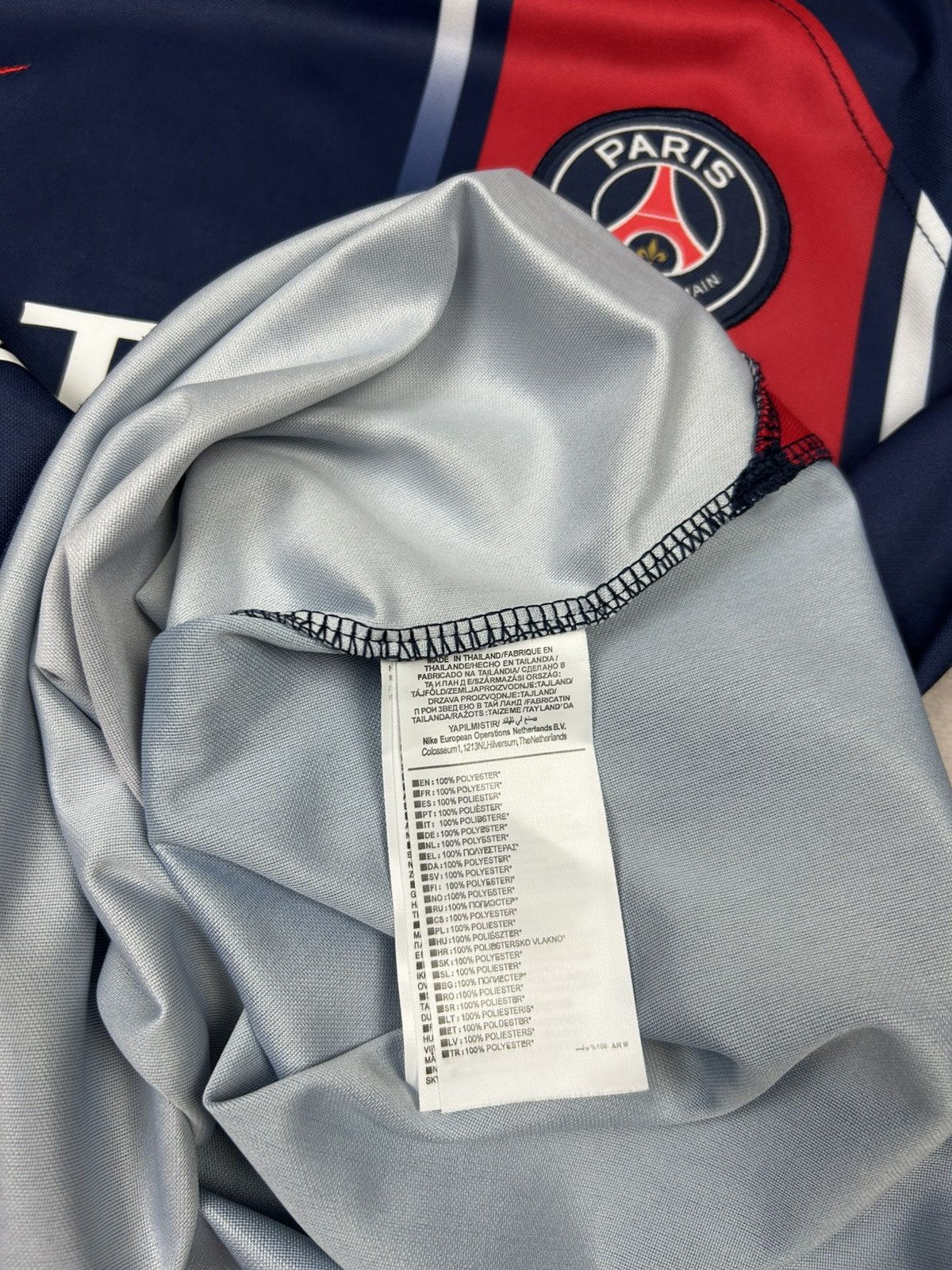 Nike Nike 2023/24 PSG Dri-FIT Soccer Home Jersey Size US M / EU 48-50 / 2 - 7 Thumbnail