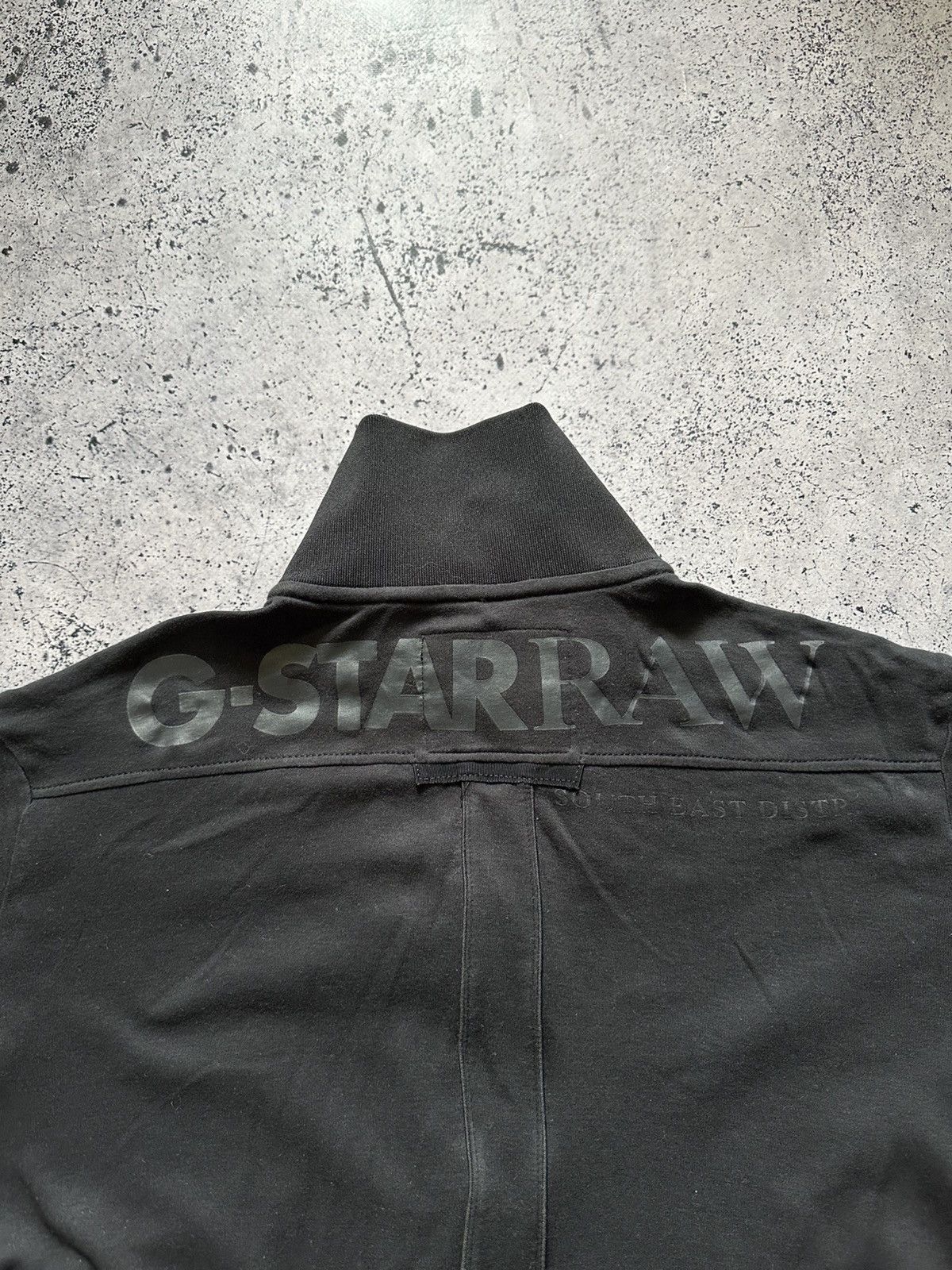 G-Star × Vintage Vintage G-Star Raw Track Jacket Black Mini Logo Y2K USA Size US XL / EU 56 / 4 - 3 Thumbnail