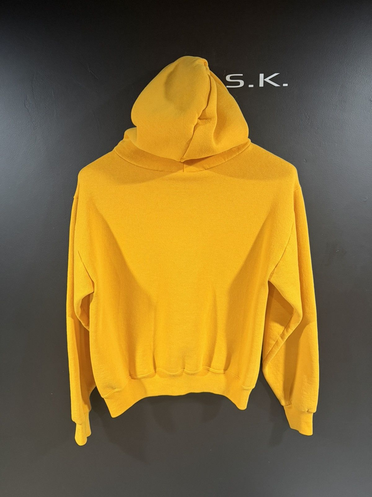 Vintage 1990s Vintage Wyoming College Grunge Paint Hoodie S Size US S / EU 44-46 / 1 - 6 Thumbnail