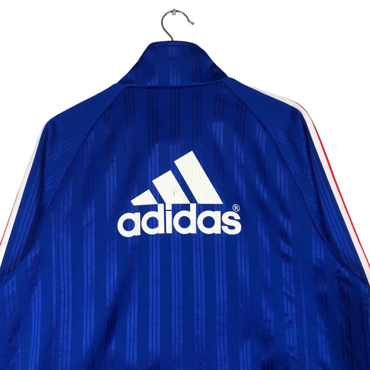 Adidas 🔥Vintage Running Jacket Adidas Big Logo Size US L / EU 52-54 / 3 - 9 Thumbnail