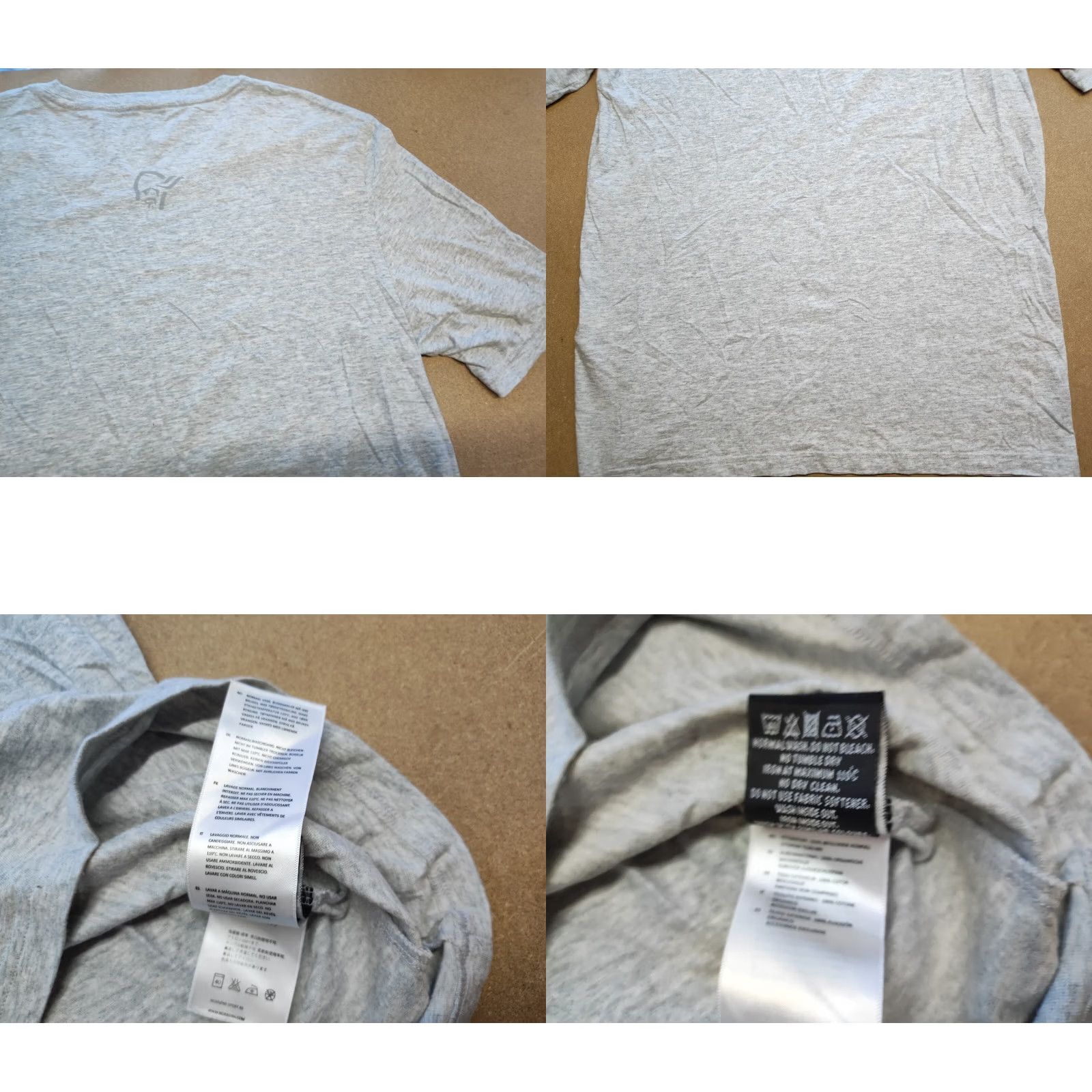 Vintage Norrona /29 T-Shirt Mens Gray Cotton Short Sleeve Size M Casual Shirt Size US M / EU 48-50 / 2 - 9 Thumbnail