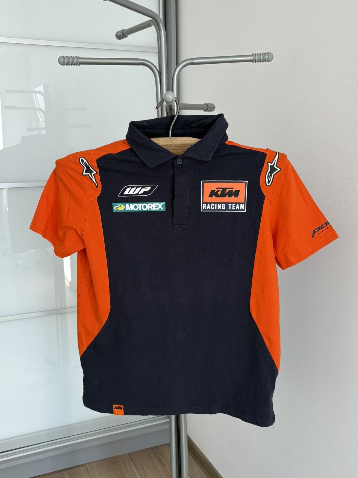 Formula 1 Vintage KTM Adidas Racing Polo Shirt Moto Y2K Size US S / EU 44-46 / 1 - 1 Thumbnail