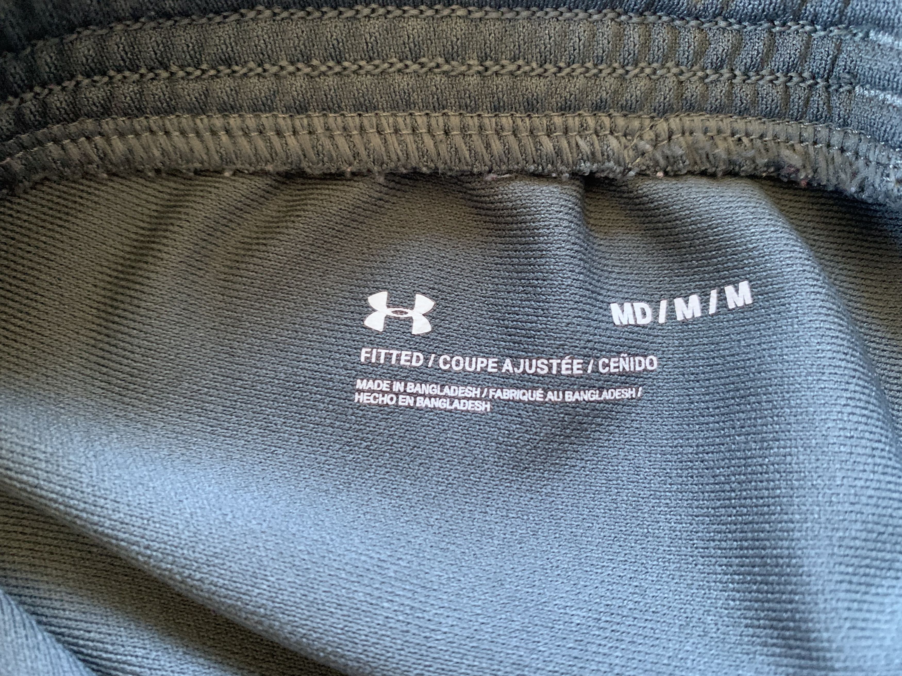 Under Armour Under Armour Pique Grey Training Track Pants Size US 32 / EU 48 - 7 Thumbnail
