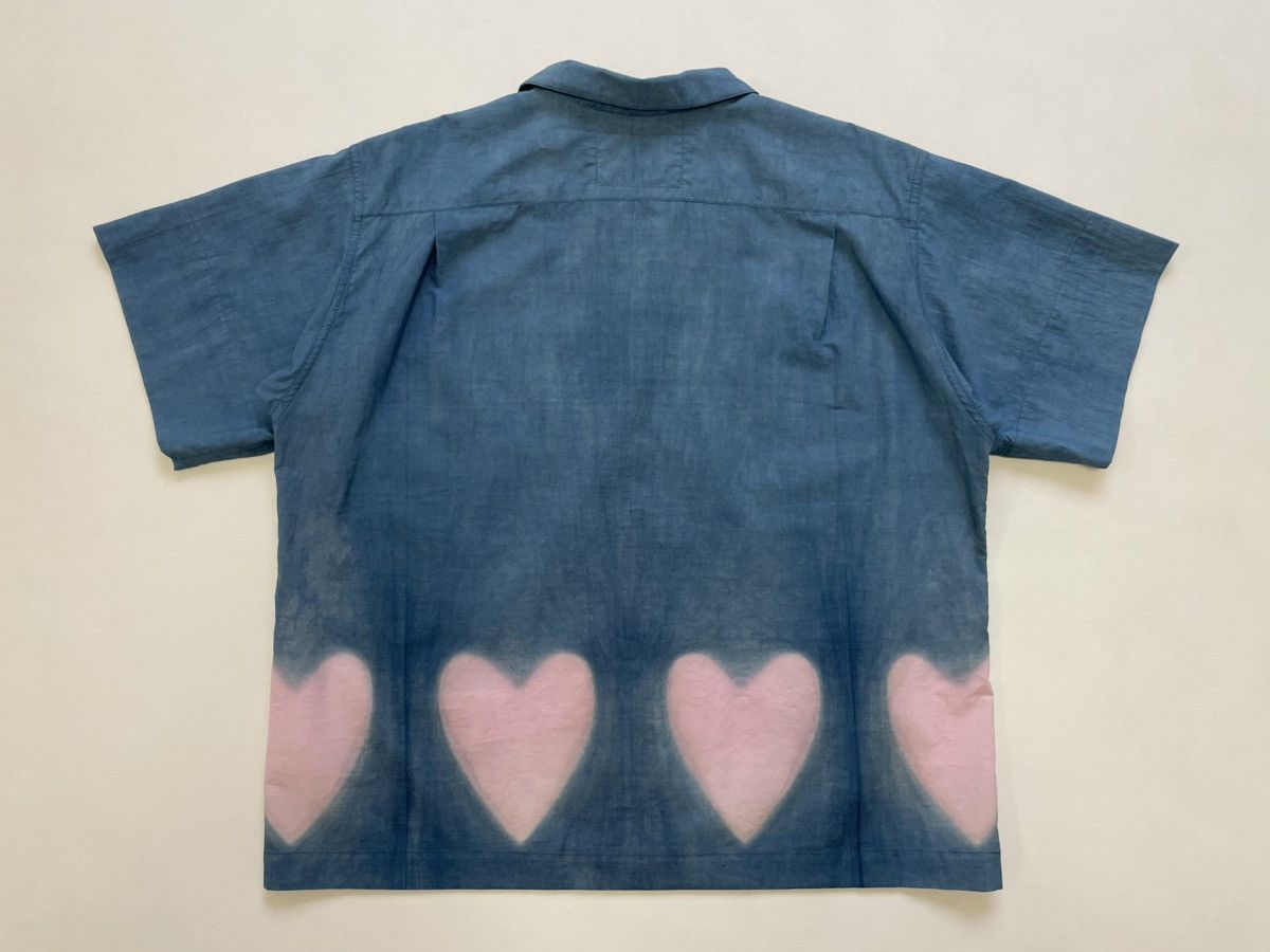 Story Mfg. ‘Heart Clamp’ Blue/Pink Tie Dye Shirt Size US M / EU 48-50 / 2 - 16 Thumbnail