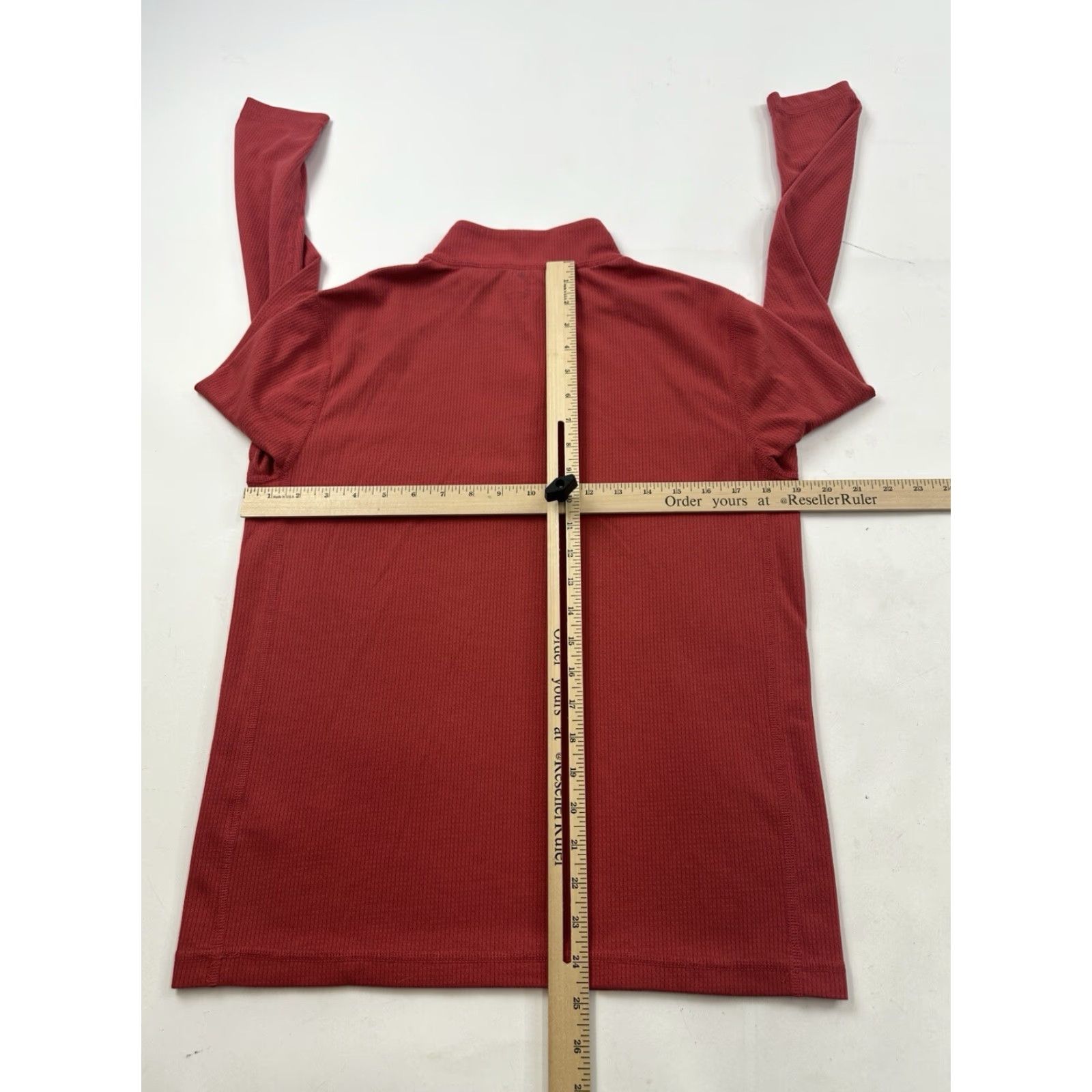 J.Crew J.Crew Shirt Mens Small Red 1/4 Zip Long Sleeve Performance Pullover Size US S / EU 44-46 / 1 - 4 Thumbnail