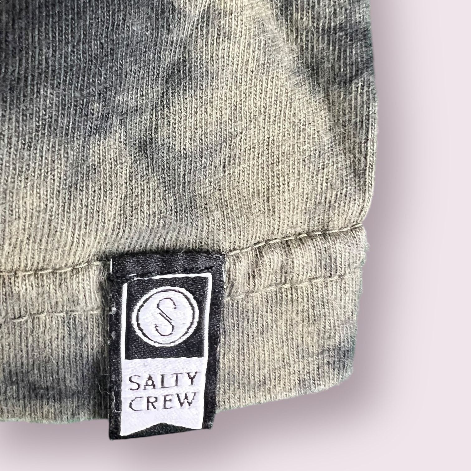 Salt Valley Men's SALTY CREW Tie-Dye Logo T-Shirt Size M Premium Cotton Size US M / EU 48-50 / 2 - 4 Thumbnail