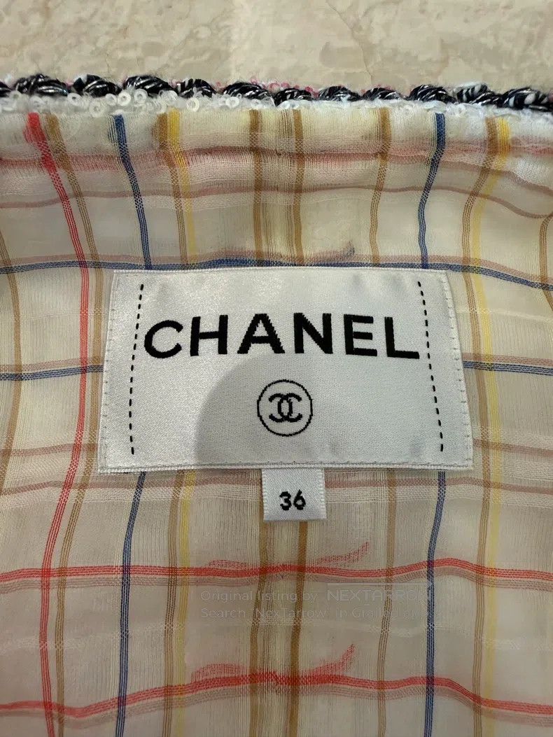 Chanel Chanel 20C early spring station series beige full beads fo Size XS / US 0-2 / IT 36-38 - 3 Thumbnail