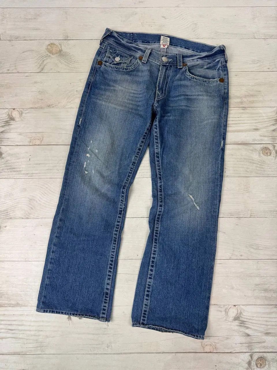 True Religion Vintage True Religion Ricky Baggy Denim Jeans 90s Y2K Size US 36 / EU 52 - 2 Thumbnail