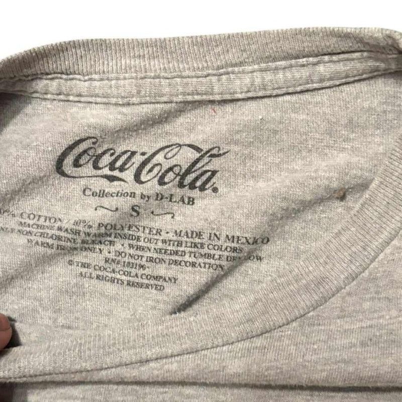Coca Cola Atlanta Home of Coca Cola Light Gray Loose Soft T-Shirt SM Size S / US 4 / IT 40 - 2 Thumbnail